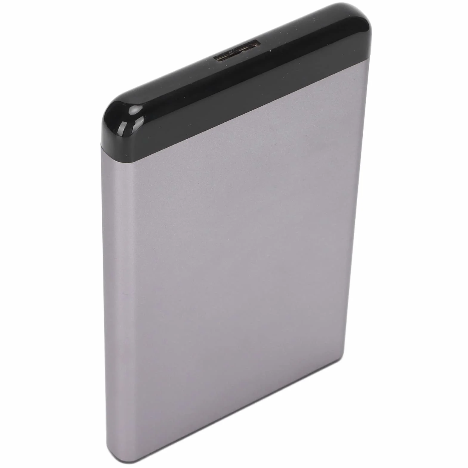 Ultracienki Przenośny Zewnętrzny Dysk Twardy z Aluminium, Duża pojemność, Funkcja Plug and Play, łatwy do Przenoszenia, do Komputerów Stacjonarnych, Notebooków, Komputerów Typu