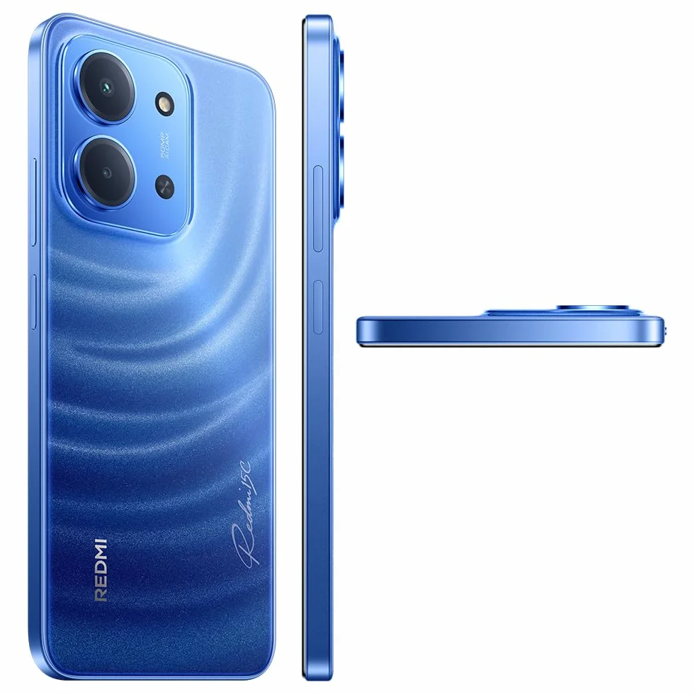 XIAOMI Redmi 15C, 4 GB + 128 GB, smartfon z ekranem 6,9" Dot Drop, aparatem 50 MP, procesorem Helio G81 Ultra i baterią 6000 mAh, niebieski (z ładowarką w zestawie)