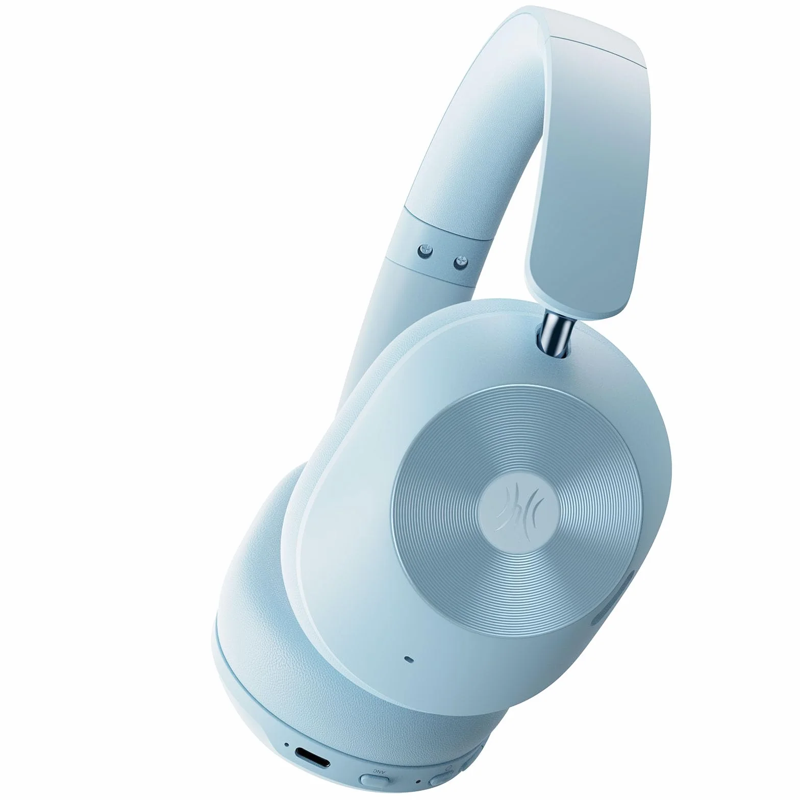 OneOdio Słuchawki nauszne A5, bezprzewodowe, Bluetooth, hybrydowa, aktywna redukcja szumów, dźwięk Hi-Res LDAC, akumulator 75 godzin, Bluetooth 5.4, wyraźne połączenia, tryb gry, szybkie ładowanie do