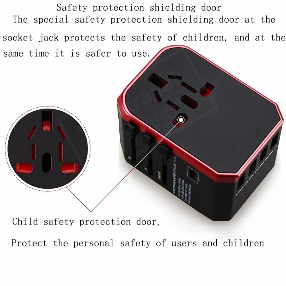 Światowa adapter podróży Universal, International Plug Converter, Przenośne Travel International Carging Conversion Gent (Color : G)
