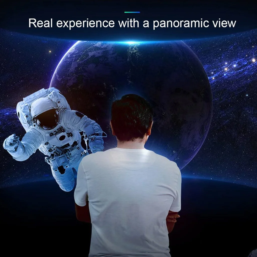 Okulary 3D, Virtual Reality, zestaw słuchawkowy, ochrona oczu, okulary VR do filmów 3D i gier, kontroler Bluetooth do iPhone 13 Pro Max/13 Pro/13/12/11, do Samsung Galaxy S21, Huawei, X. iaomi-Seria nie