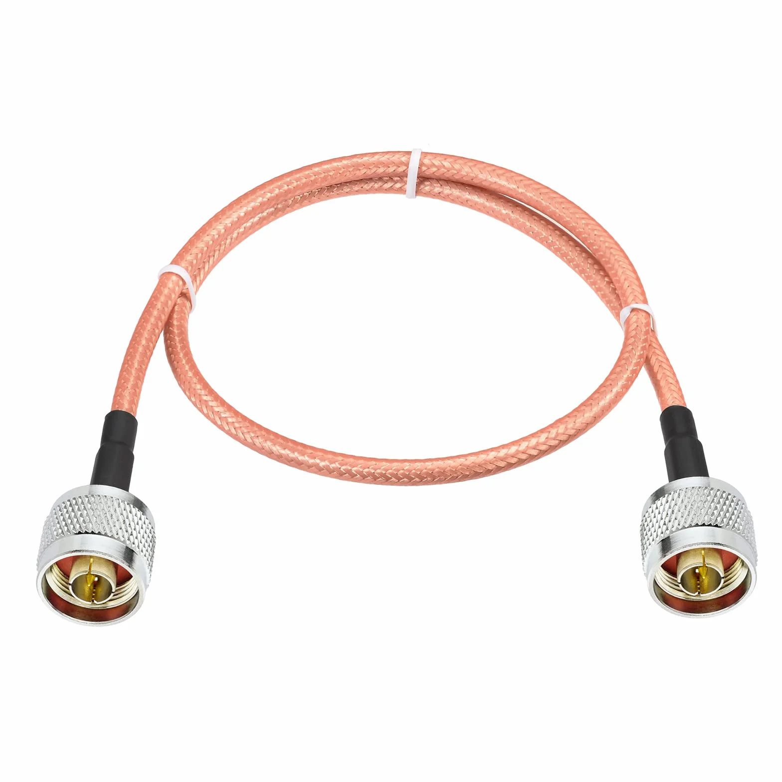 Eightwood Wtyczka N na wtyczkę N kabel koncentryczny RG400 Low Loss kabel koncentryczny 50 cm do anteny 4G LTE WiFi Router Yagi Antenna Lora Amatorskie radio