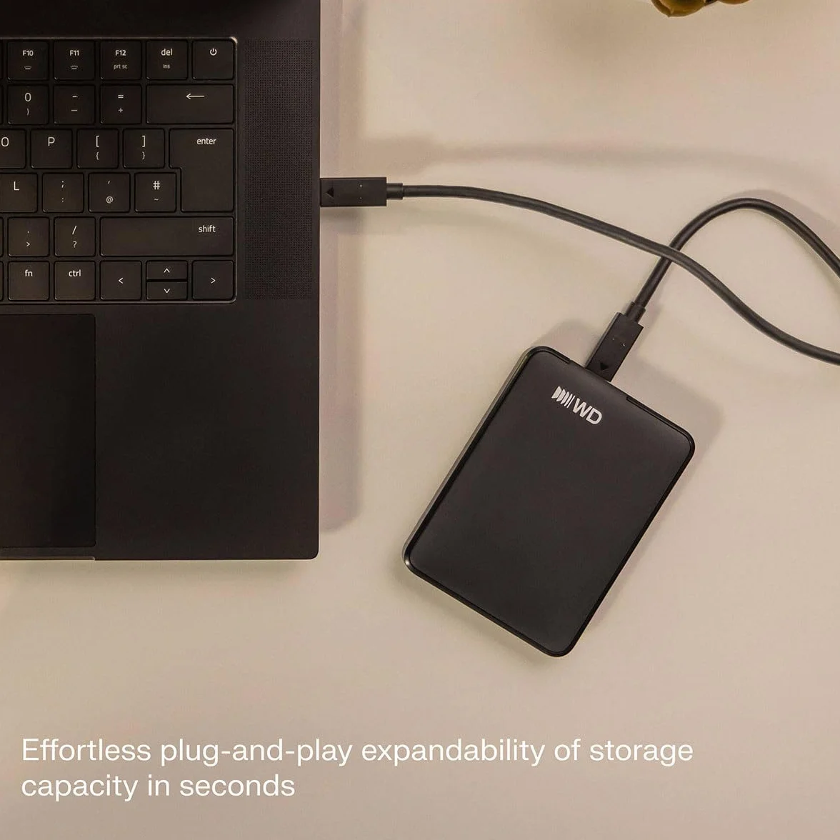 WD 6 TB Elements Portable przenośny dysk twardy USB-C, Grafitowa czerń