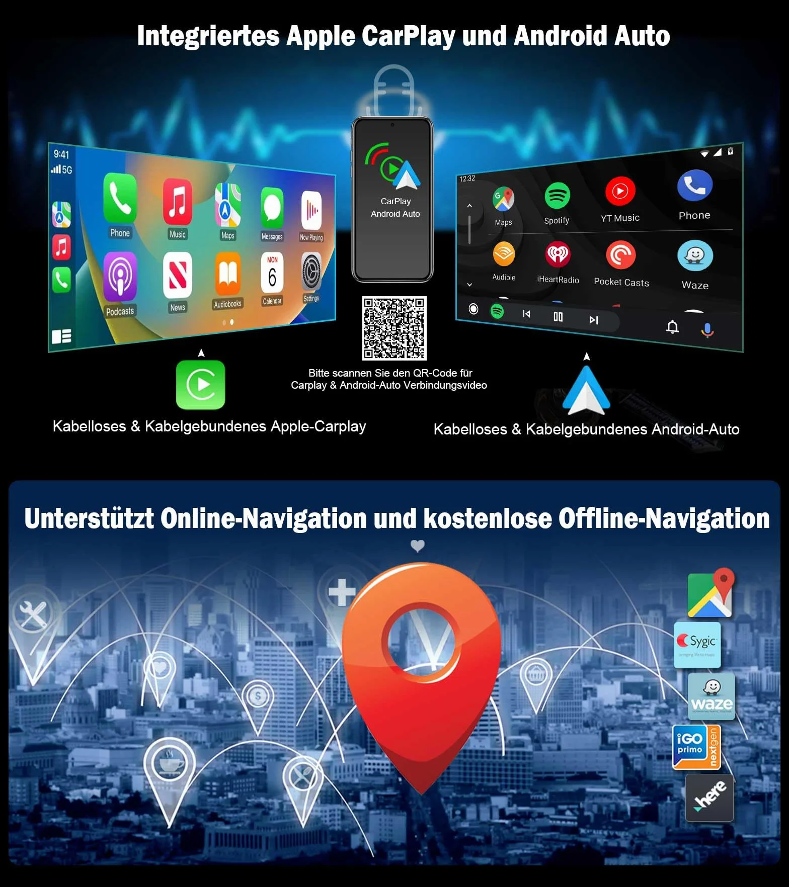 Erisin 12,3" 8-rdzeniowy 8 GB + 128 GB Android 14 radio samochodowe GPS nawigacja do BMW X5 F15 (2014-2017) NBT obsługuje IPS OEM iDrive CanBus Bluetooth 5.0, bezprzewodowy CarPlay Android Auto DAB+
