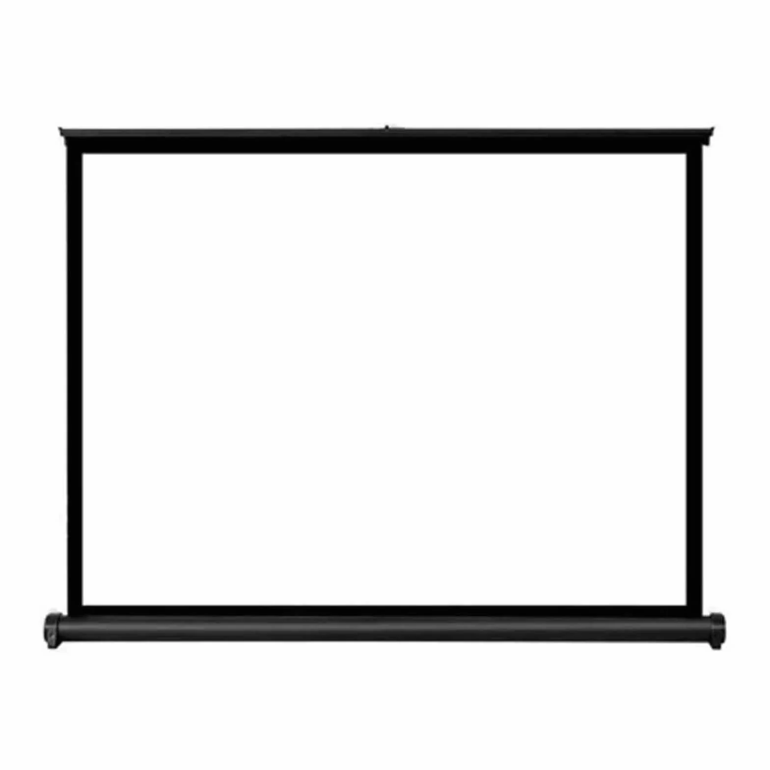 Ekran filmowy HD, przenośny ekran projekcyjny na biurko, chowane wzmocnienie, 30", 40", 50", bez zmarszczek, na kemping, do domu, biura (76 cm)