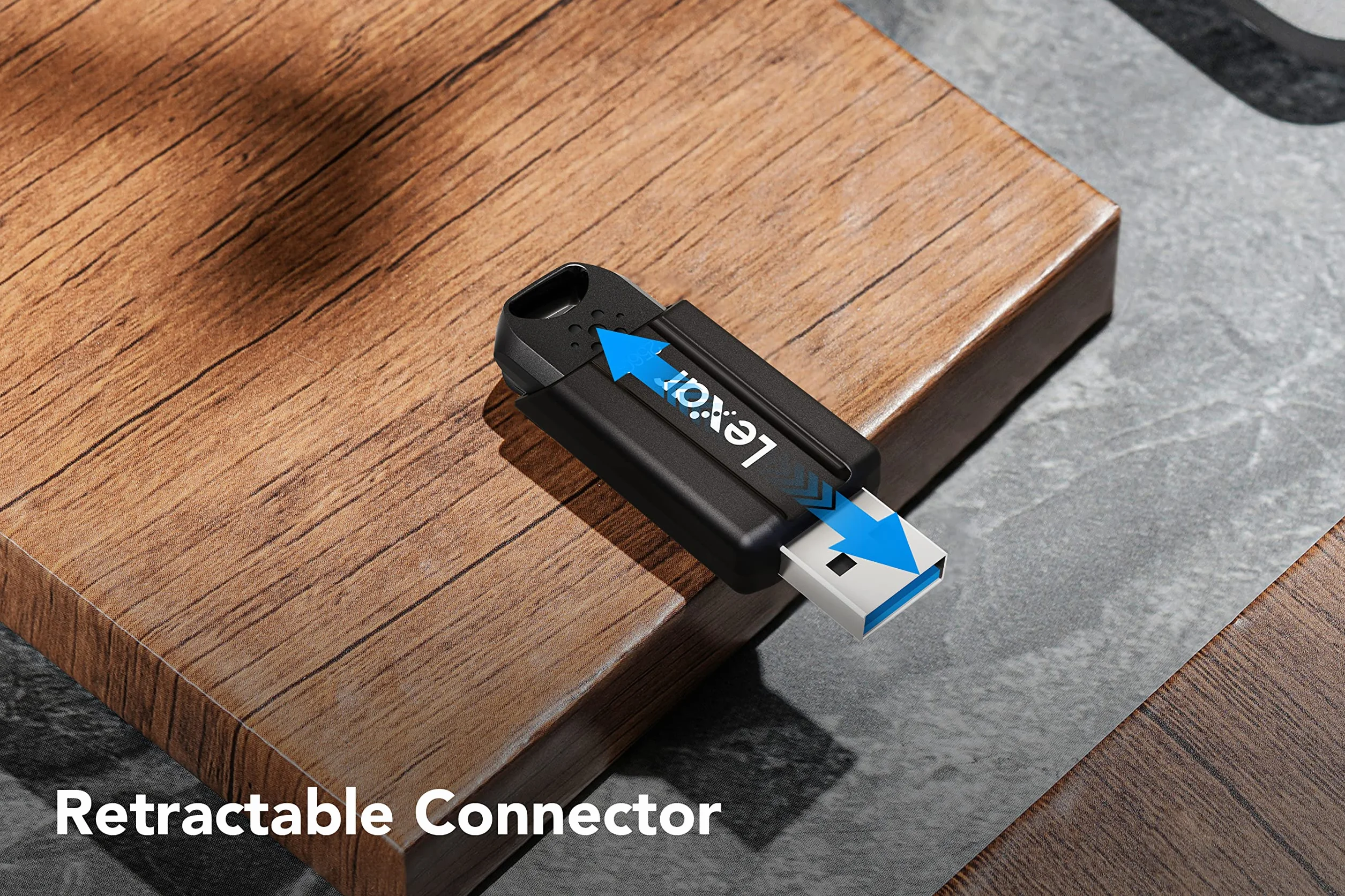 Lexar JumpDrive S80 64 GB Pamięć USB 3.1, Pendrive Odczyt do 150 MB/s, do komputera, zewnętrznej pamięci masowej, zdjęć, wideo
