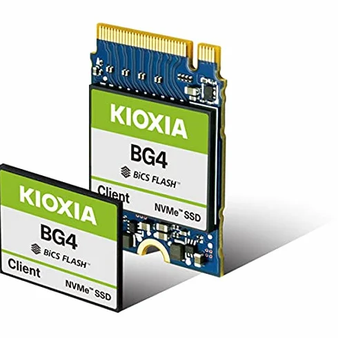 Kioxia BG4 256 GB SSD wewnętrzny NVMe PCIe M.2 22330 M.2 NVMe PCIe 3.0 x4 luzem KBG40ZNS256G
