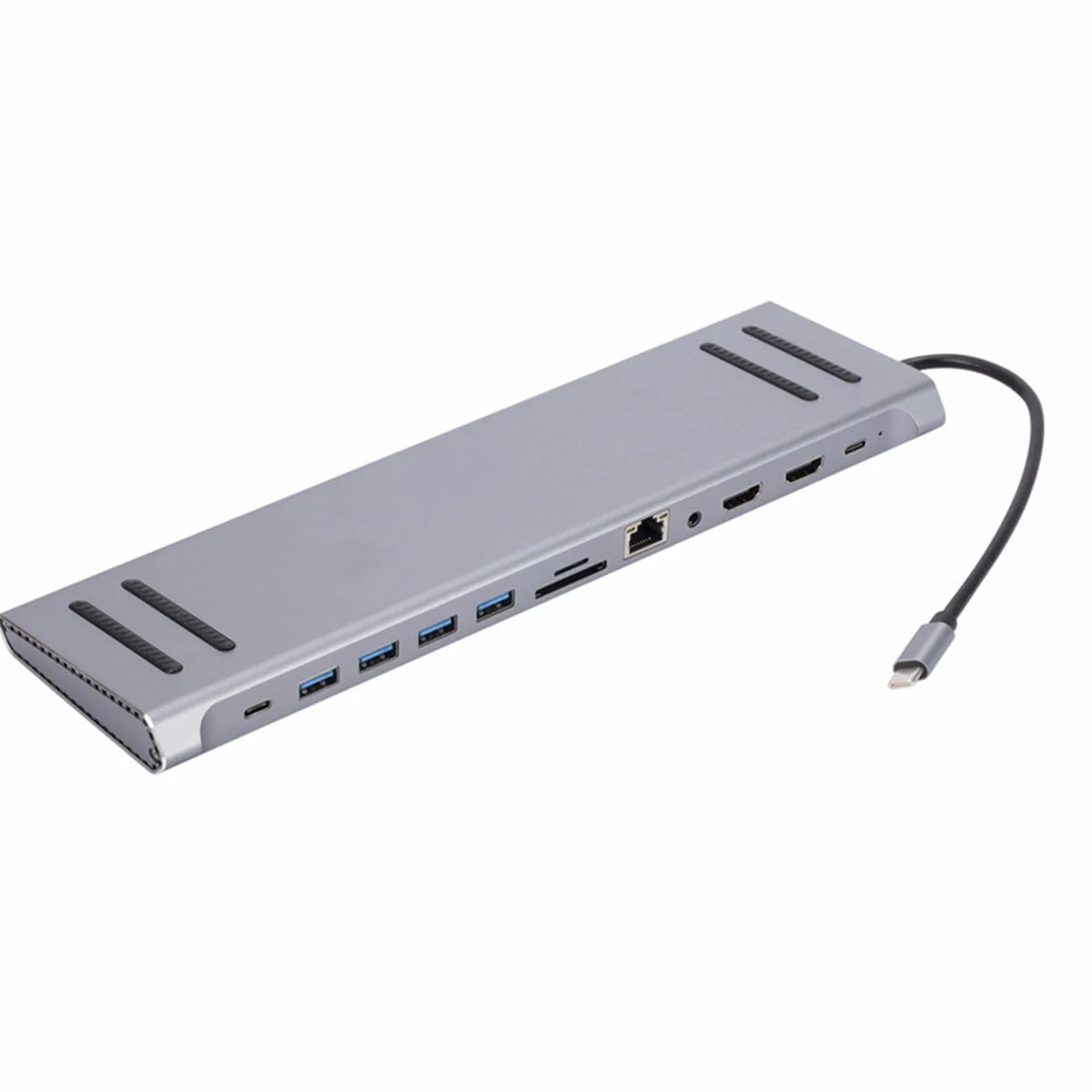 Stacja dokująca do koncentratora komputerowego, stacja dokująca do laptopa USB C, rozdzielacz USB o dużej prędkości, koncentrator rozszerzeń adaptera C do laptopa telefonu