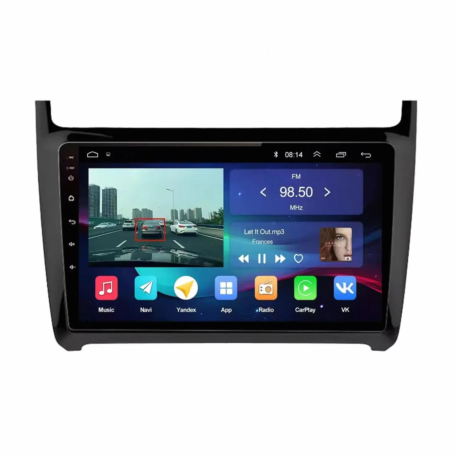 Ekran Apple Car Play I Android Auto dla Volkswagen Touareg I 1 GP 2002-2010 Odbiorniki Car Audio, Wyświetlacz Hd, Przenośna Nawigacja Na Żywo, Odtwarzacz Muzyki I, 8 Rdzeń 8G+256G