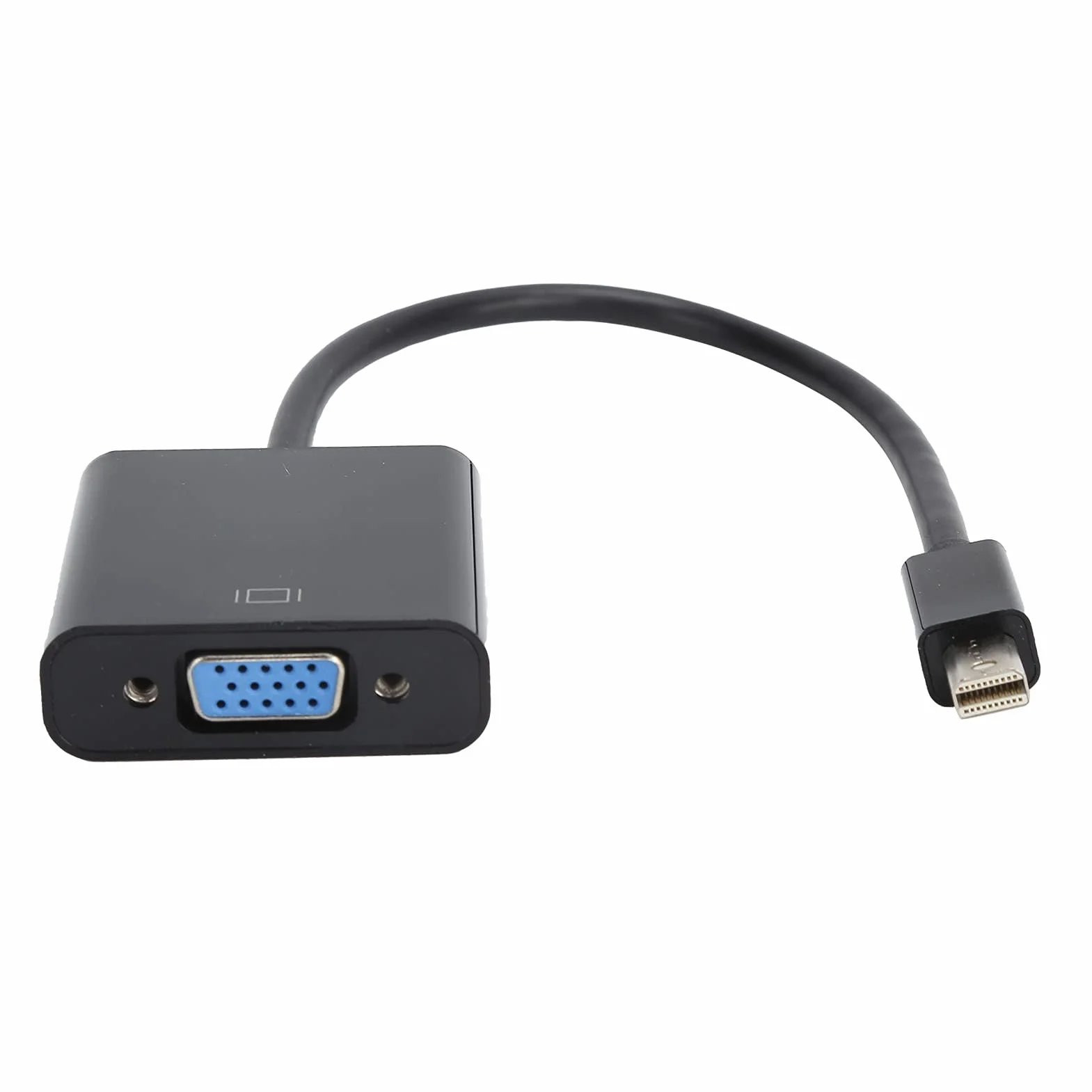 Adapter Mini DisplayPort na VGA, adapter męski na żeński, adapter Mini DP na VGA do ThinkPad i innych urządzeń z interfejsem Mini DP