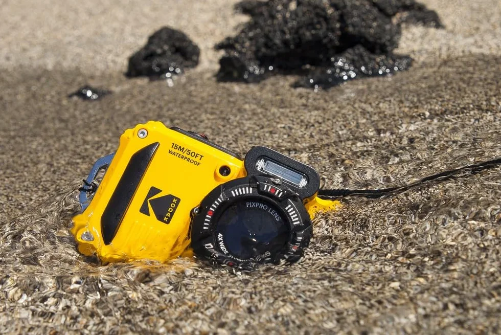 Kodak Pixpro WPZ2 Aparat Fotograficzny, Żółty/Czarny, 16 MP