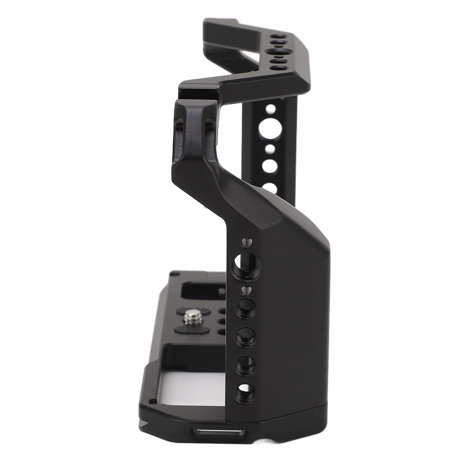 Stabilizator klatki wideo kamery Szybki montaż Stop aluminium Lekki Trwały z gwintowanymi otworami 1/4 3/8 Zimne buty do akcesoriów do aparatu XT5