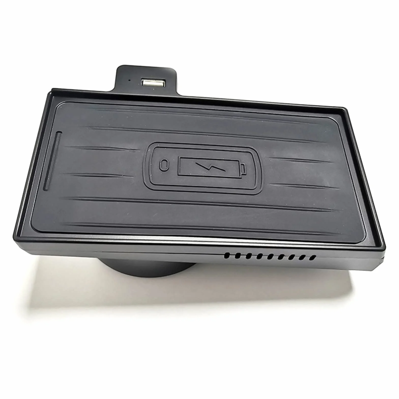 GIXERO Bezprzewodowa ładowarka samochodowa QI 15W szybka ładowarka do telefonu etui z funkcją ładowania uchwyt do ładowania, dla, dla X5 F15 X6 F16 X5M F85 X6M F86 Panel bezprzewodowego ładowania poj