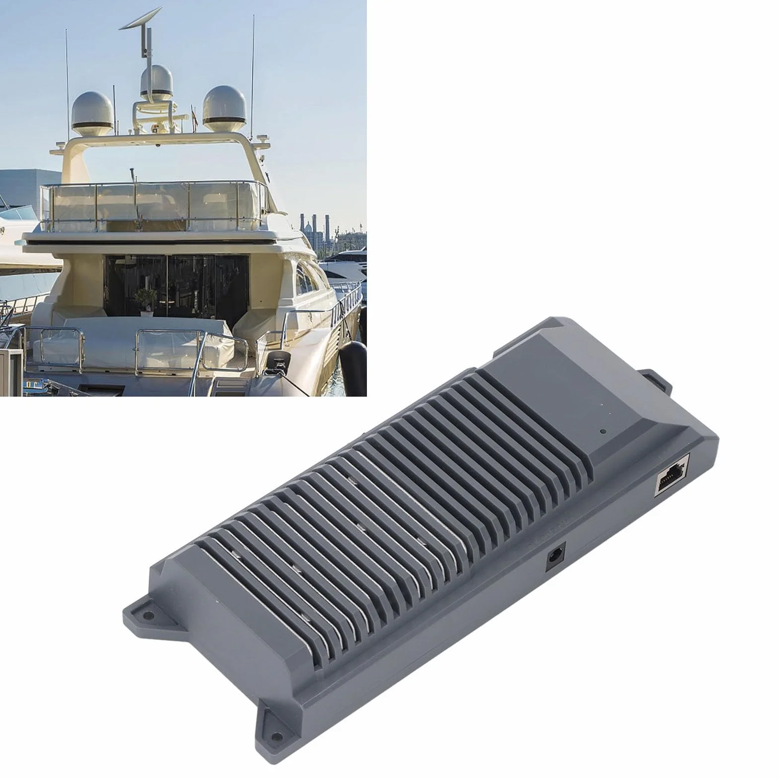 Generic Wtryskiwacz PoE 150 W dla GEN 2 Dishy Wydajny Zestaw Konwertera DC dla Samochodów Kempingowych Łodzie Jakość Instalacji Słonecznej ABS
