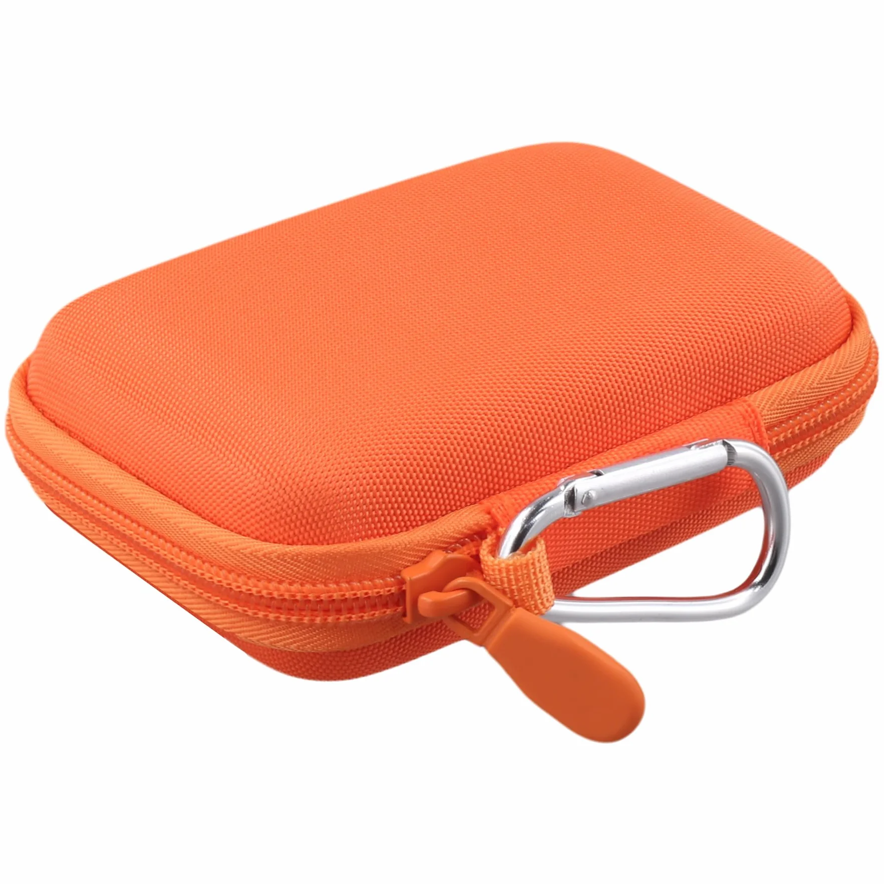 Khanka Etui do Anker Nano/MagGo Power Bank, ultracienka bateria magnetyczna 5000 mAh/10 000 mAh, kompatybilna z Anker Qi2 Certified 15W (A1665/A1664), ultraszybka ładowarka, tylko etui (pomarańczowe)
