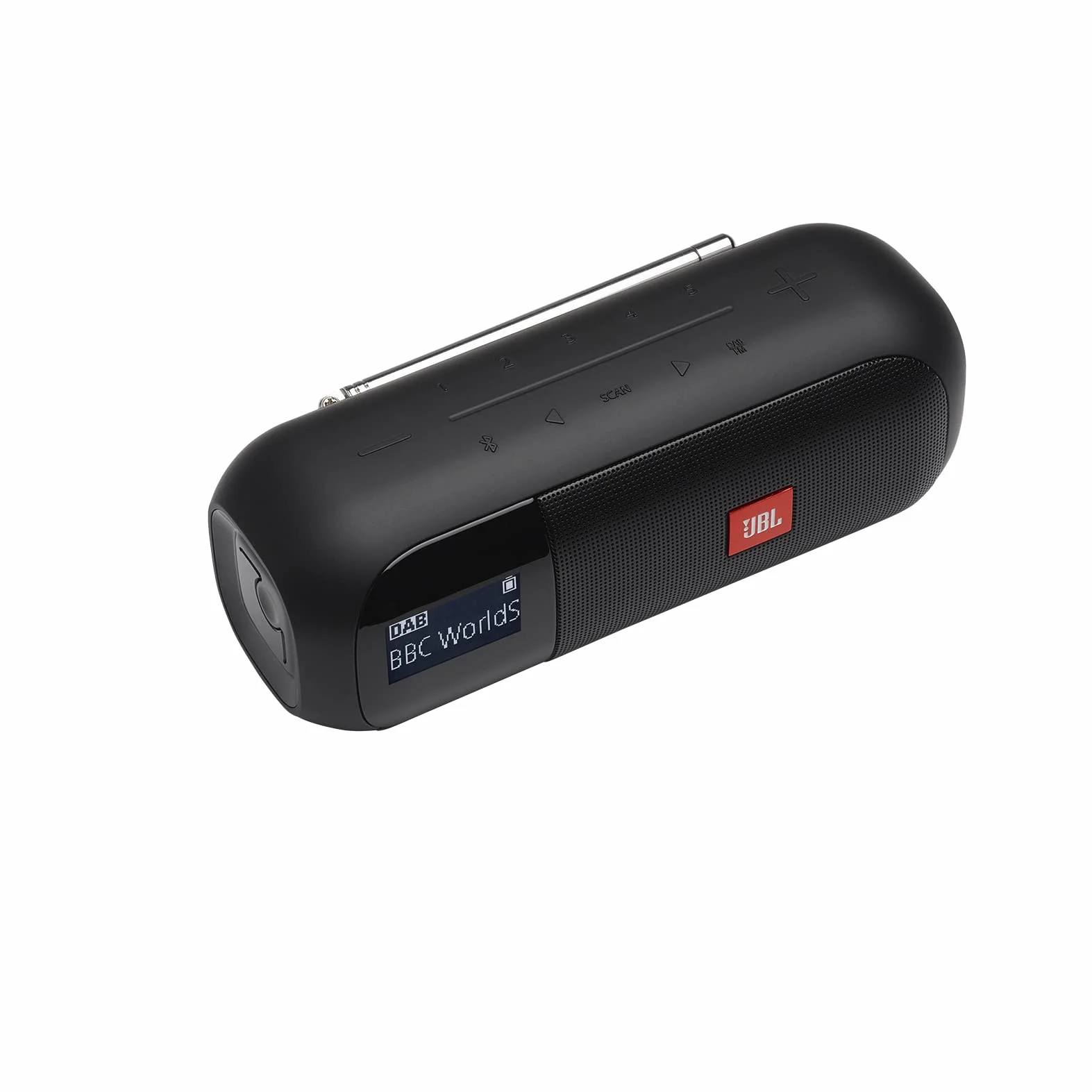Jbl Tuner 2 JBLTUNER2BLK Głośnik Bluetooth z Radiem, Czarny, 5W