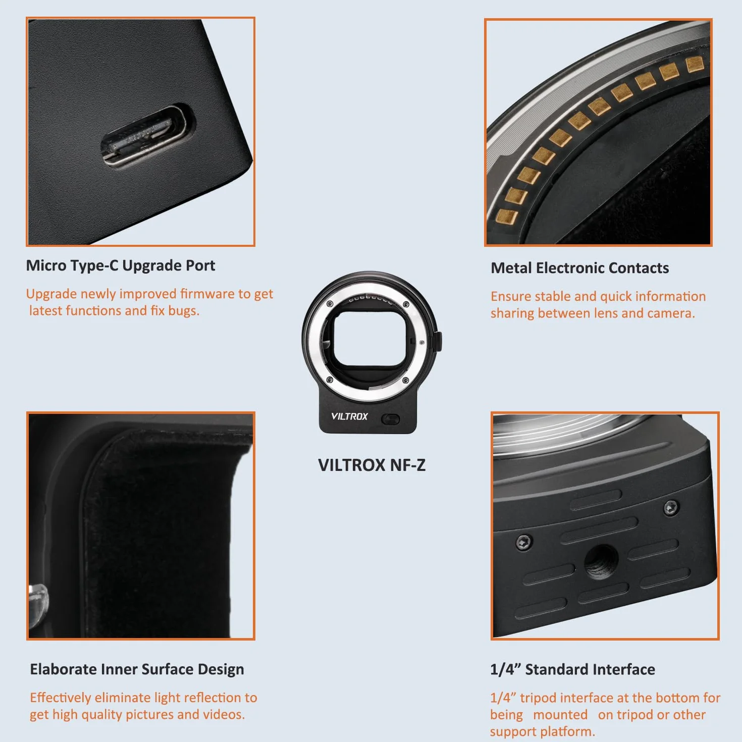 NF-Z adapter do montażu Auto-Focus FTZ konwerter obiektywów kompatybilny z Nikon F Series obiektyw do aparatu Z-Mount Z5 Z50 Z6 Z6II Z6III Z7 Z7II Z7III Z8 Z30 Zfc