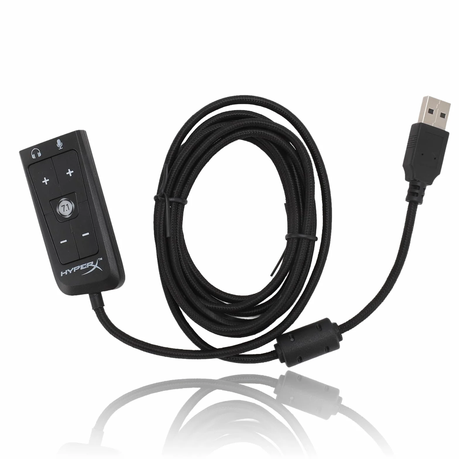 Karta Dźwiękowa USB Adapter Audio Na Gniazdo 3,5 Mm, Wirtualny Dźwięk Przestrzenny 7.1 Dla Cloud II, Series X/S