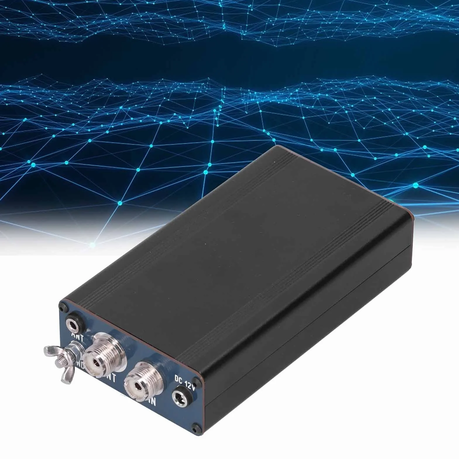 Tuner antenowy krótkofalowy 120 W, 5Ω-1,0KΩ Uniwersalne strojenie anteny AT130-1 z 8-częściowymi cewkami magnetycznymi T68-2 do komunikacji radiowej