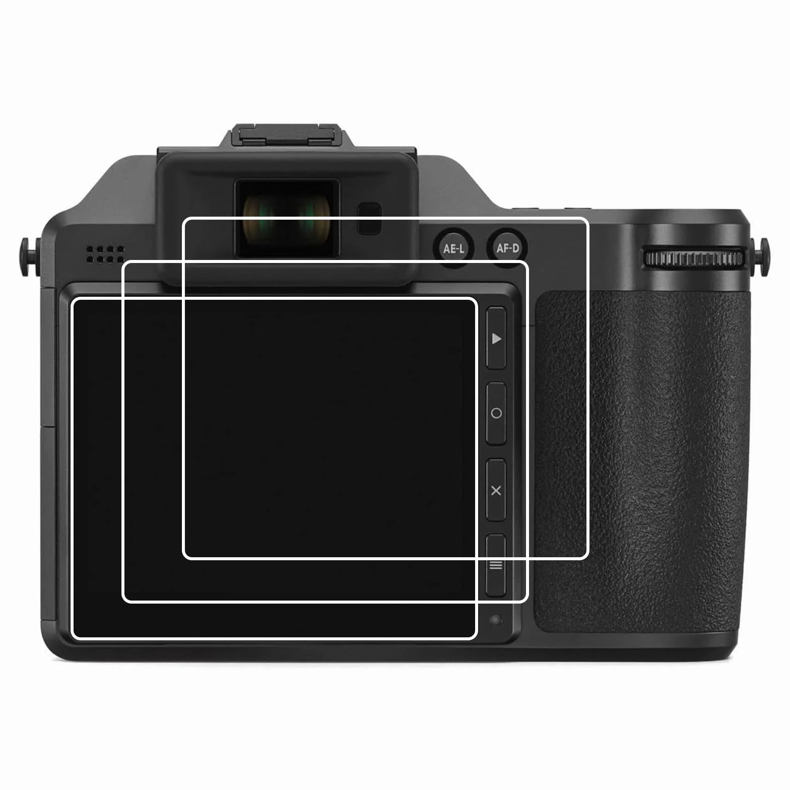 kinokoo Folia ochronna na ekran przeznaczona do aparatu Hasselblad X2D X2D II 100c, grubość 0,25 mm, twardość 9H, szkło hartowane – odporna na zarysowania i odciski palców (3 opakowania)
