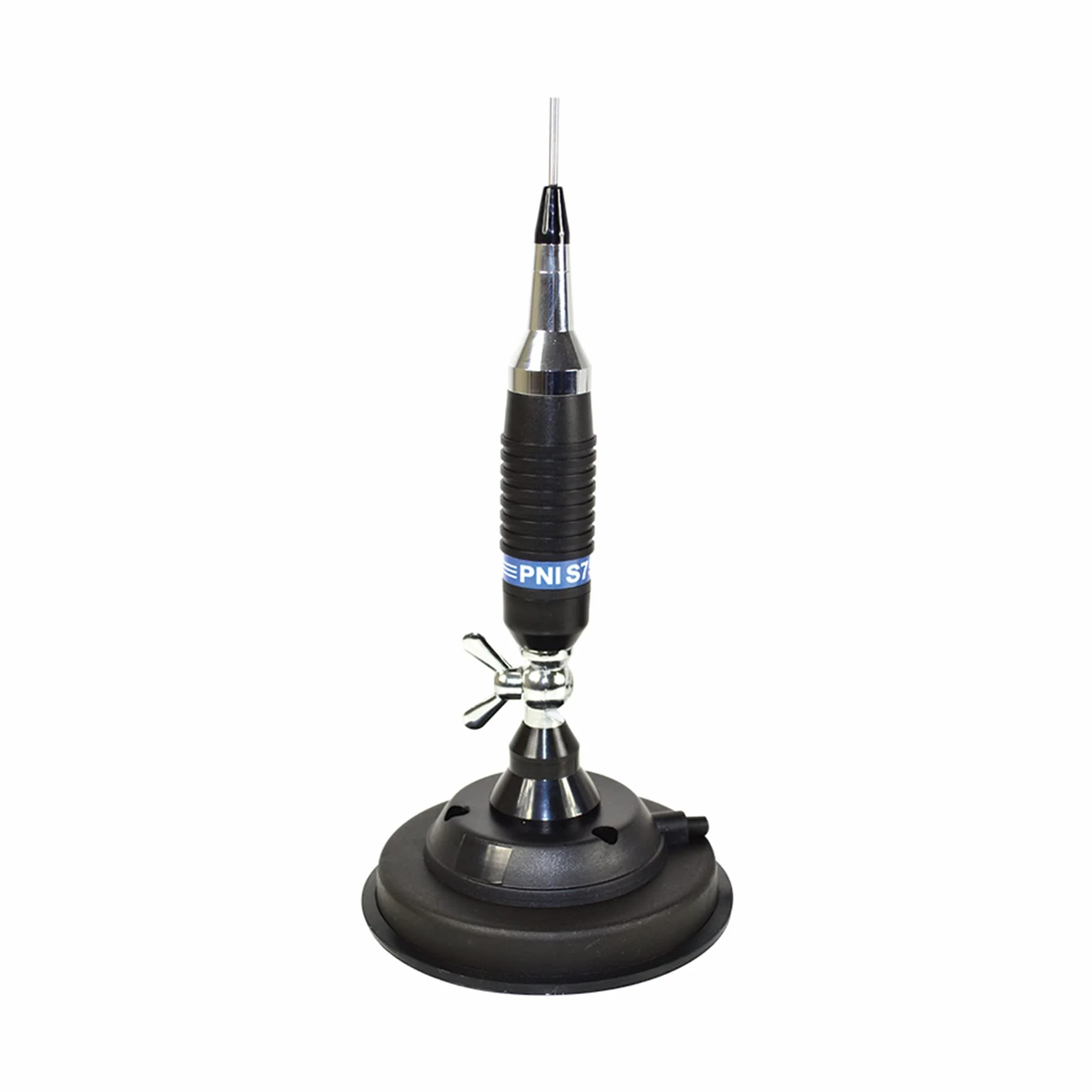 PNI S75 antena CB, 75 cm, z motylkiem, magnesem 125 mm i reflektorem PNI SWR-300 do pomiaru SWR