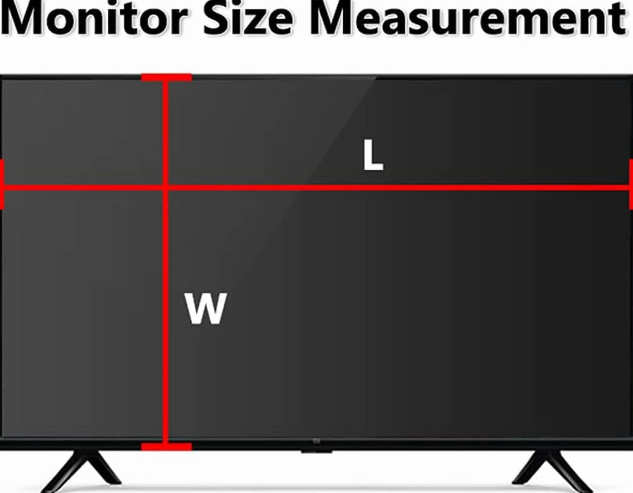 Ochraniacz monitora z filtrem niebieskiego światła - i panel chroniący przed uszkodzeniami zmniejszają zmęczenie oczu i obciążenie, do telewizora LCD 81.3 cm-127.0 cm, LED, OLED i QLED 4K