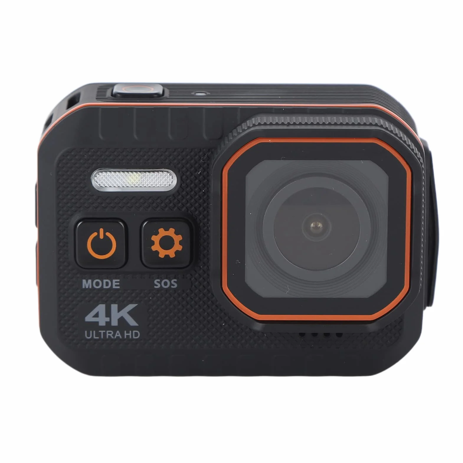 Alomejor Kamera sportowa 4K 60 kl./s, wodoodporna kamera z szerokokątnym obiektywem 170°, do sportów na świeżym powietrzu