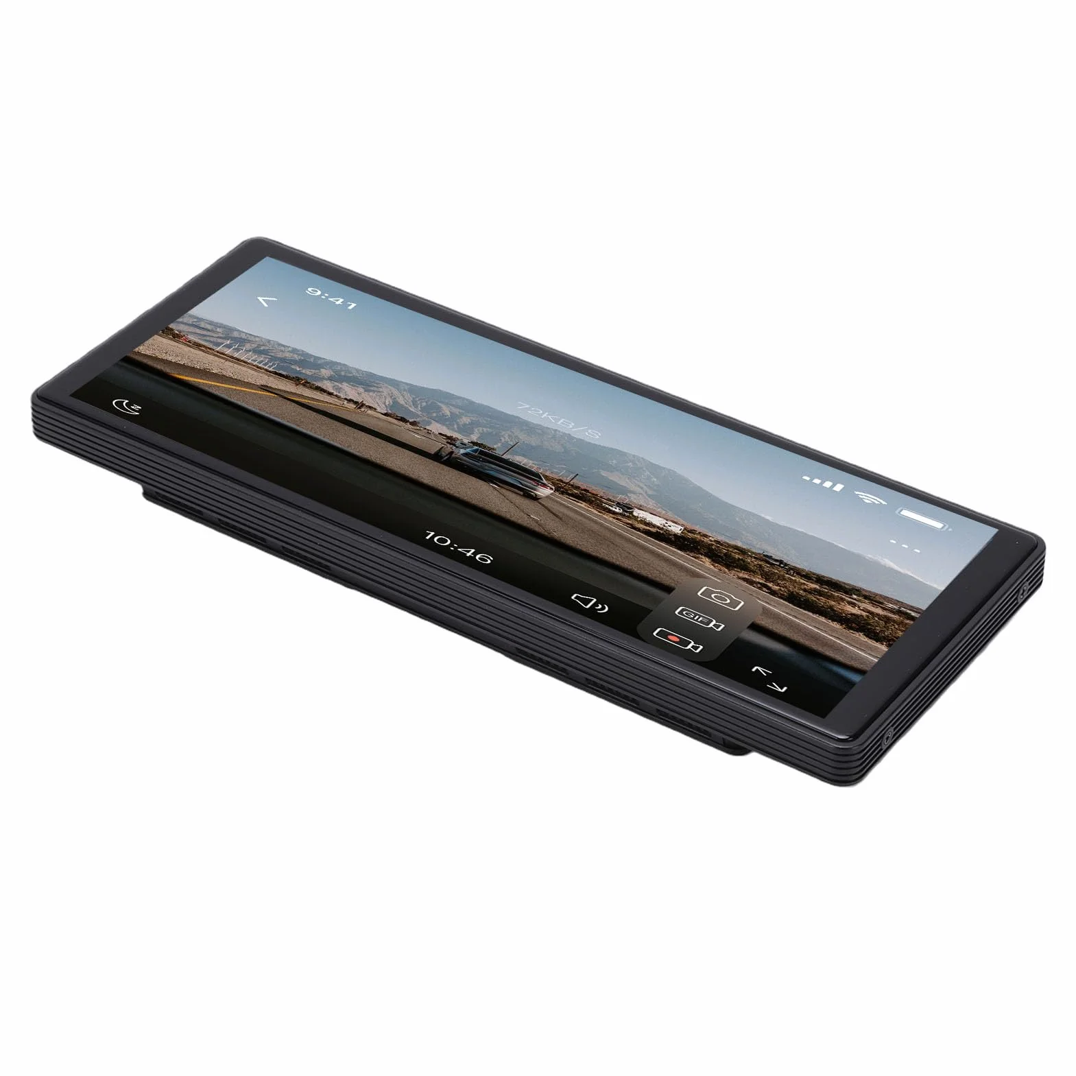 POENVFPO Samochodowe Stereo o Przekątnej 10,26 Cala, Bezprzewodowy Ekran Dotykowy CarPlay Auto Odtwarzacz MP5 Bluetooth z łączem Lustrzanym AirPlay, dla Samochodów Osobowych, Ciężarowych