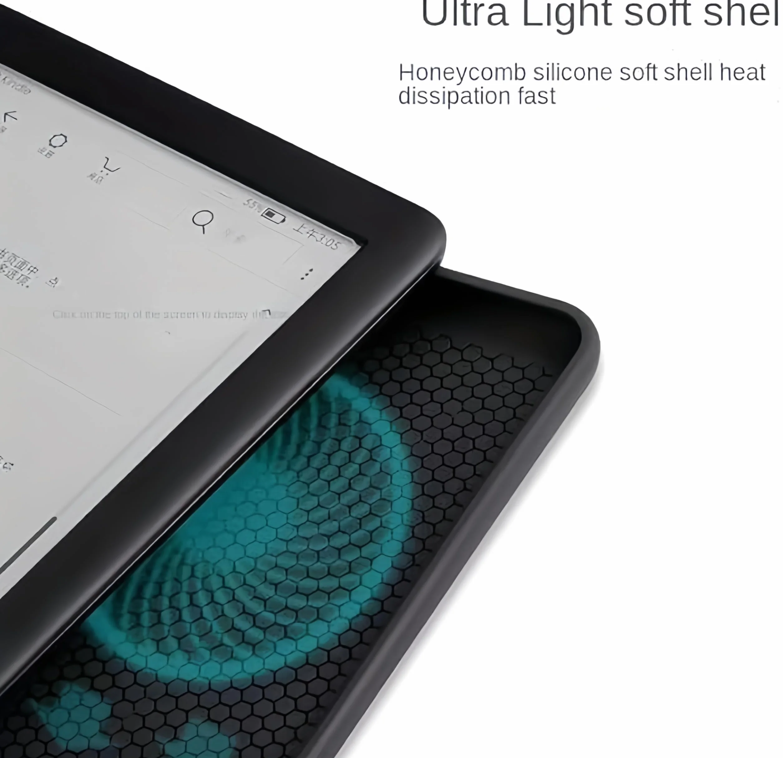 Etui na Kindle 15.2 cm (wersja 11. generacji 2024/2022), prezenty dla miłośników książek, lekka skóra PU, składany, ochronny pokrowiec z TPU z automatycznym budzeniem/uśpieniem, pasek na rękę