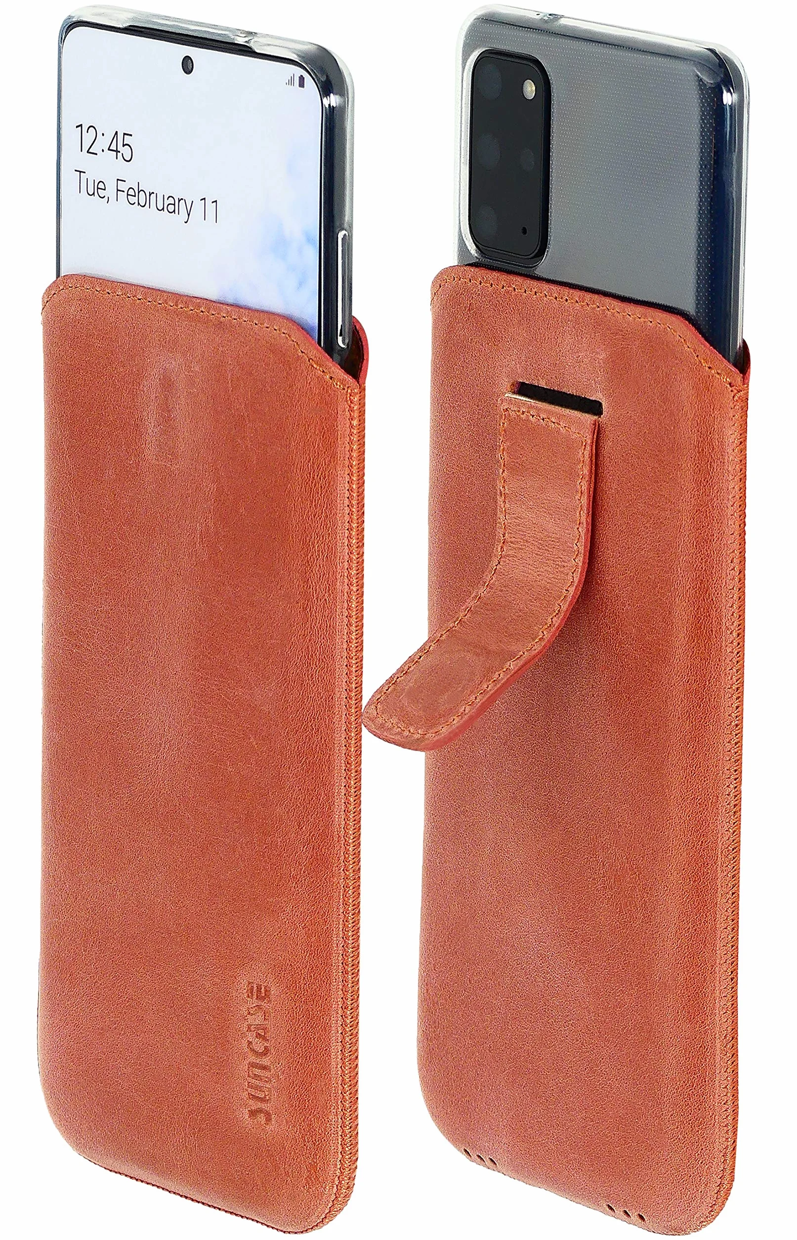 Suncase Etui kompatybilne z Sony Xperia 1 IV 5G etui z dodatkowym etui / etui typu bumper z funkcją wyciągania, pokrowiec na telefon komórkowy, etui ochronne w kolorze antycznego łososia