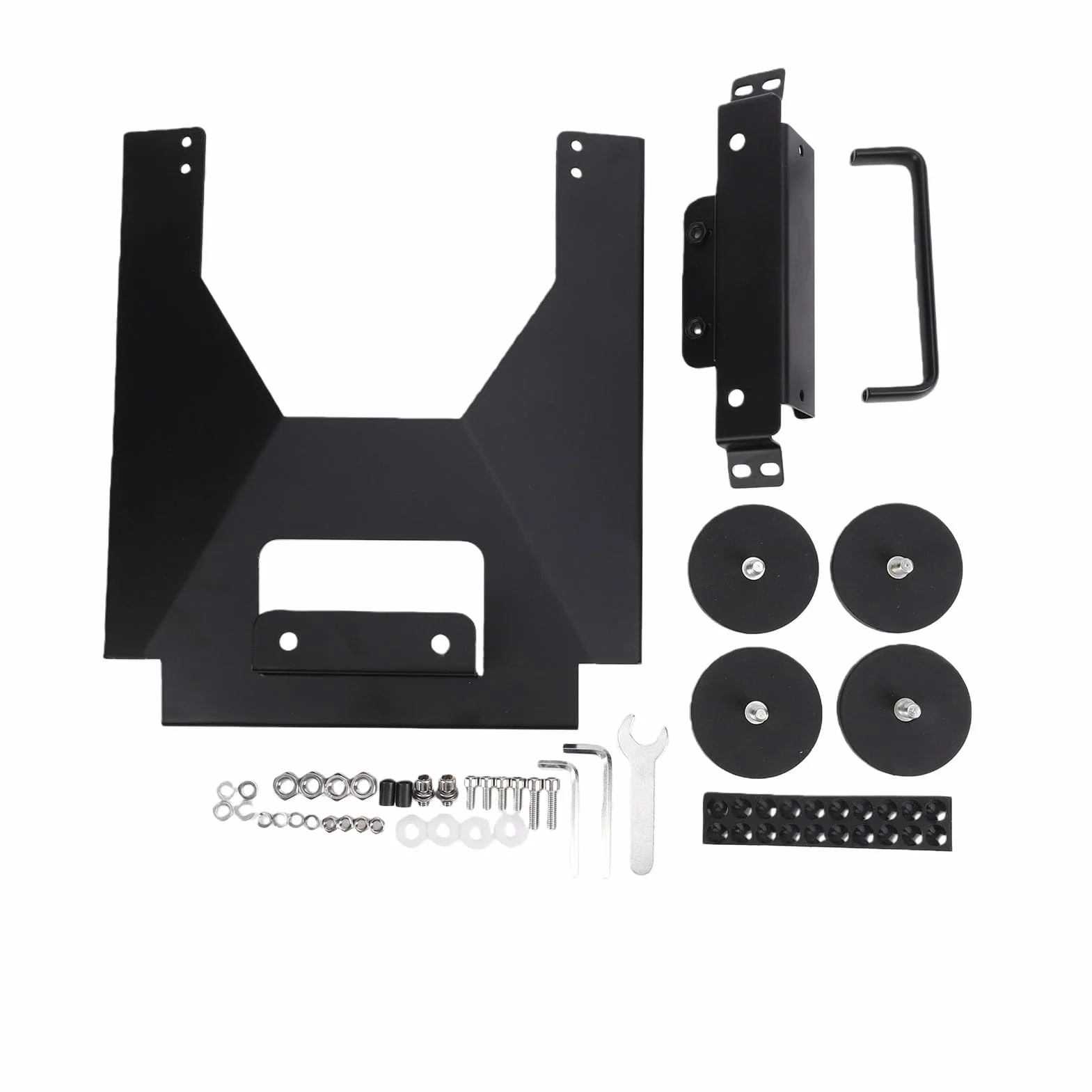 Uchwyt Magnetyczny do Mini Anteny Zestaw do Magnetycznego Montażu Dachowego Samochodu Kempingowego, Ciężarówki, łodzi, łodzi z 4 Ulepszonymi Magnesami, Siła 280 Funtów, Siła