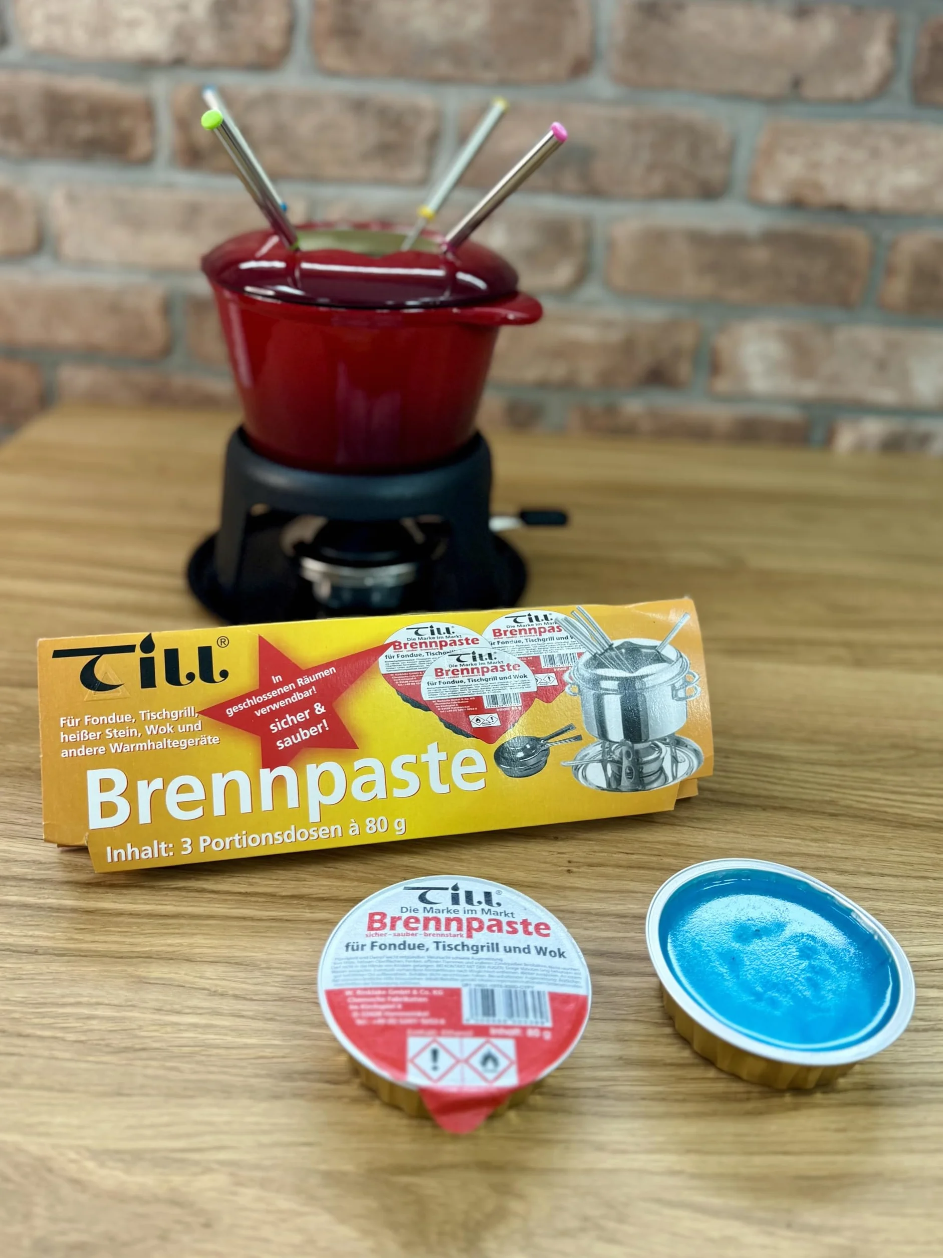 Żele do fondue Till Brennpaste