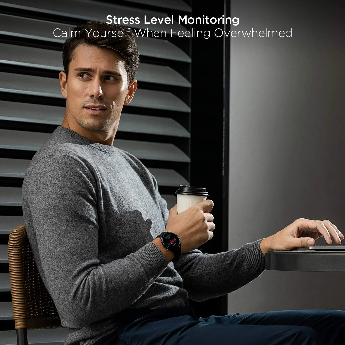 Amazfit Smartwatch GTR 2e GPS 1,39" AMOLED monitor aktywności fitness i zdrowia, 90 trybów sportowych, bateria 24 dni, monitorowanie częstotliwości bicia serca, snu i stresu, dla mężczyzn i kobiet