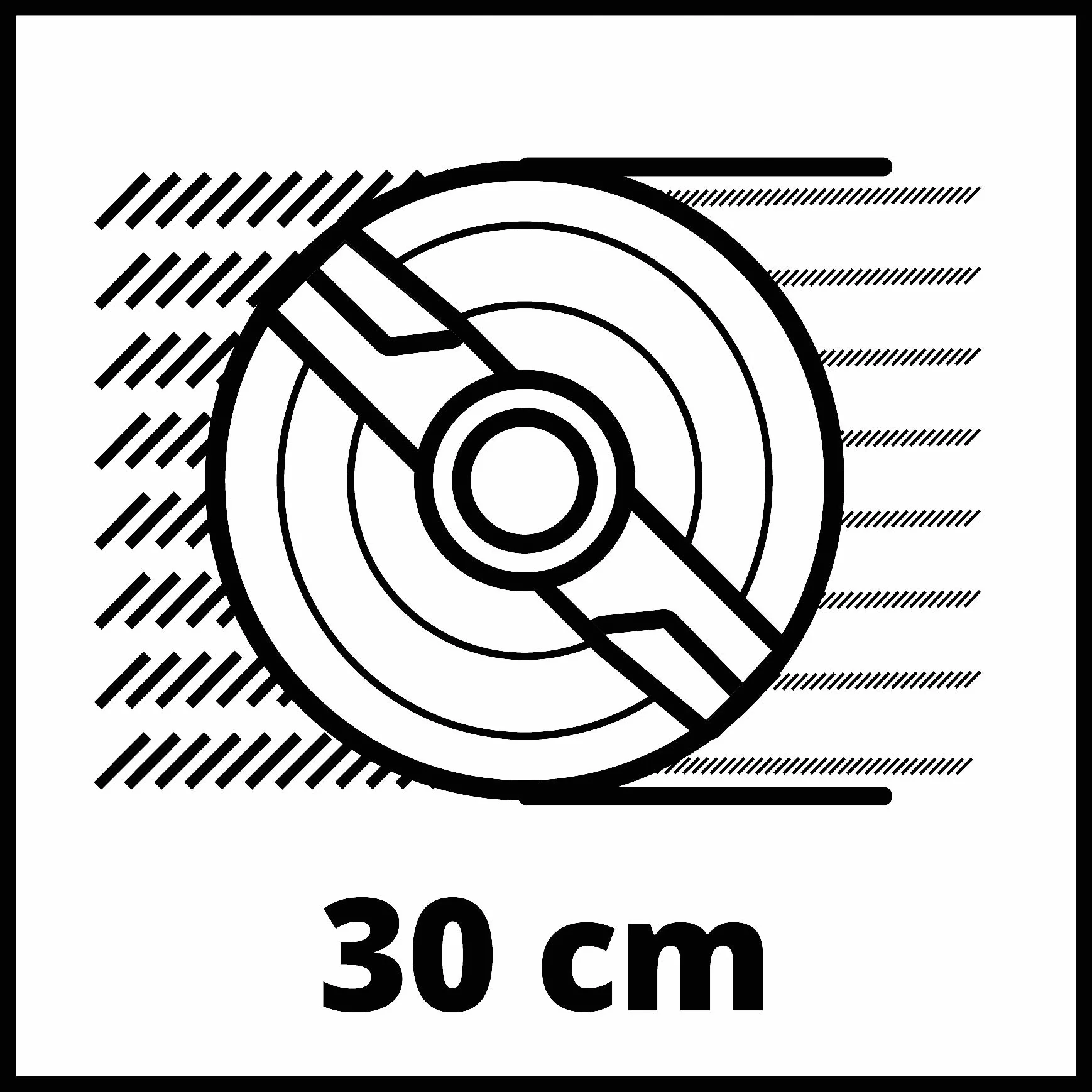 Einhell Ge-Cm 18/30 Li-Solo Kosiarka, Wielokolorowy, 25 l