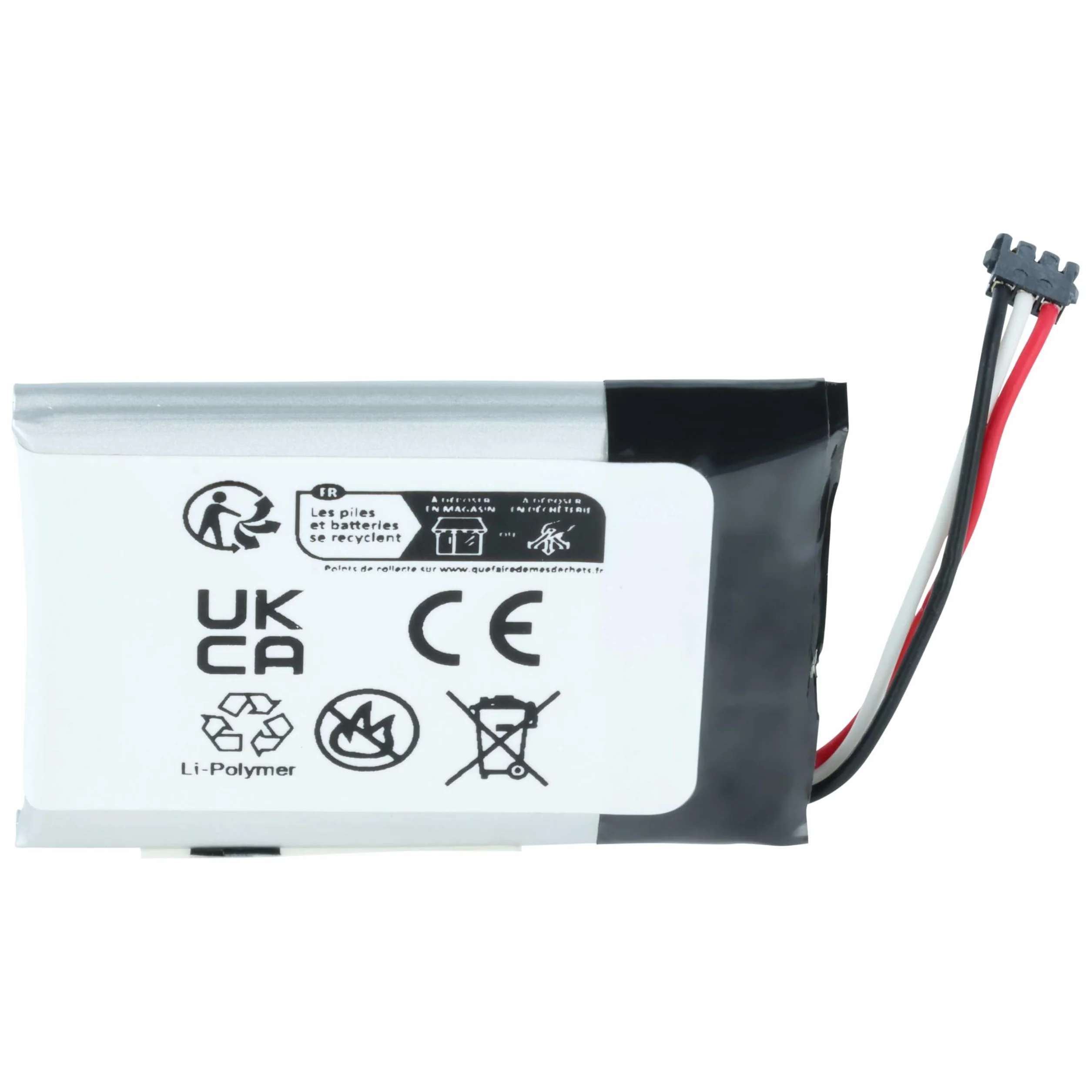 vhbw akumulator litowo-polimerowy 400 mAh (3,7 V) do obroży dla psów, zdalny trener Garmin Barklimiter Deluxe, Delta Sport jak 361-00069-00, 010-11867-10.