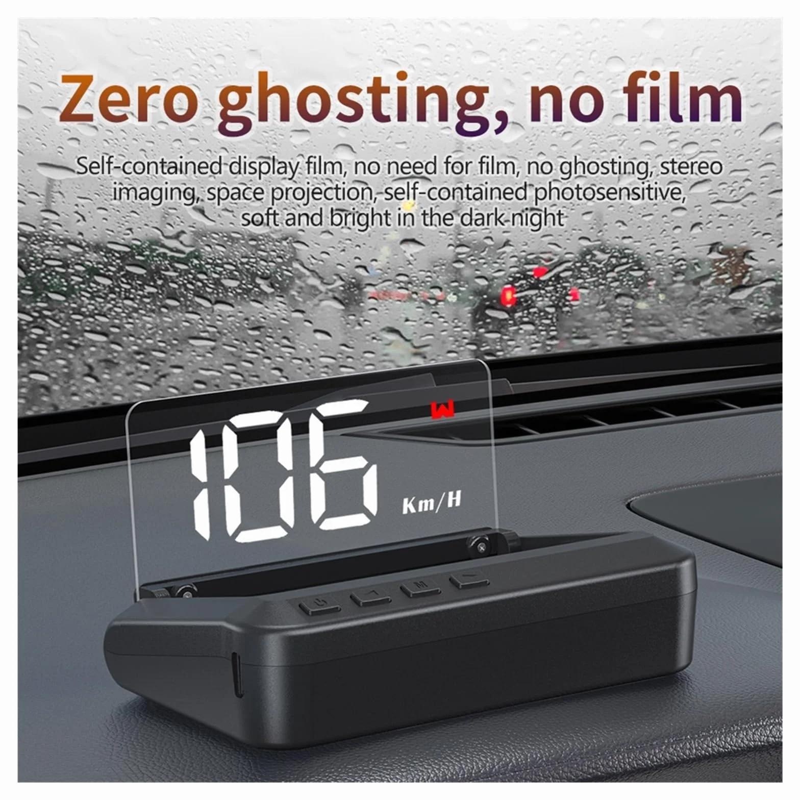 Panele Instrumentów Samochodowych Auto GPS Wyświetlacz Head-Up Elektronika Wyświetlacz Projektora HUD System Ostrzegania O Przekroczeniu Prędkości Alarm Napięcia Na Przedniej Szybie Cyfrowy Prędkościo