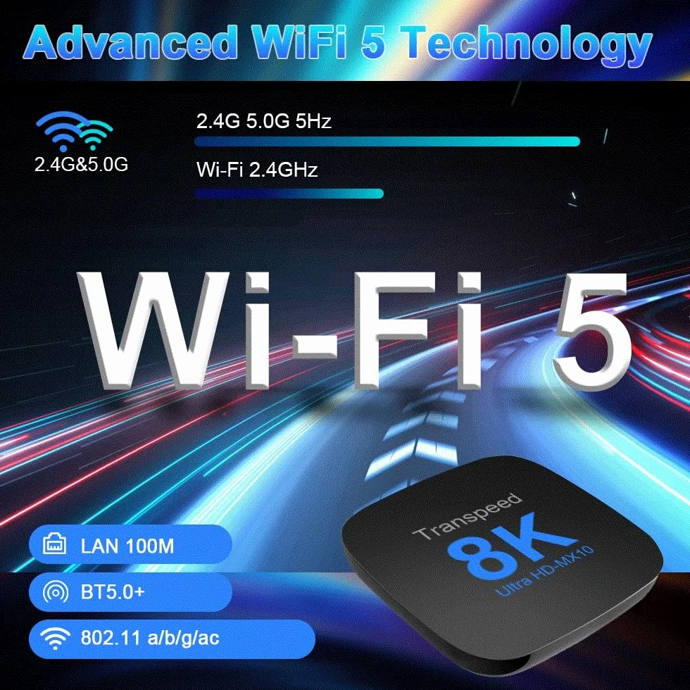Dual WiFi 12 ATV Android TV Box z aplikacjami telewizyjnymi, wideo 8K, BT5.0+, RK3528, odtwarzacz multimedialny 3D 4K, dekoder (MX10 128g)