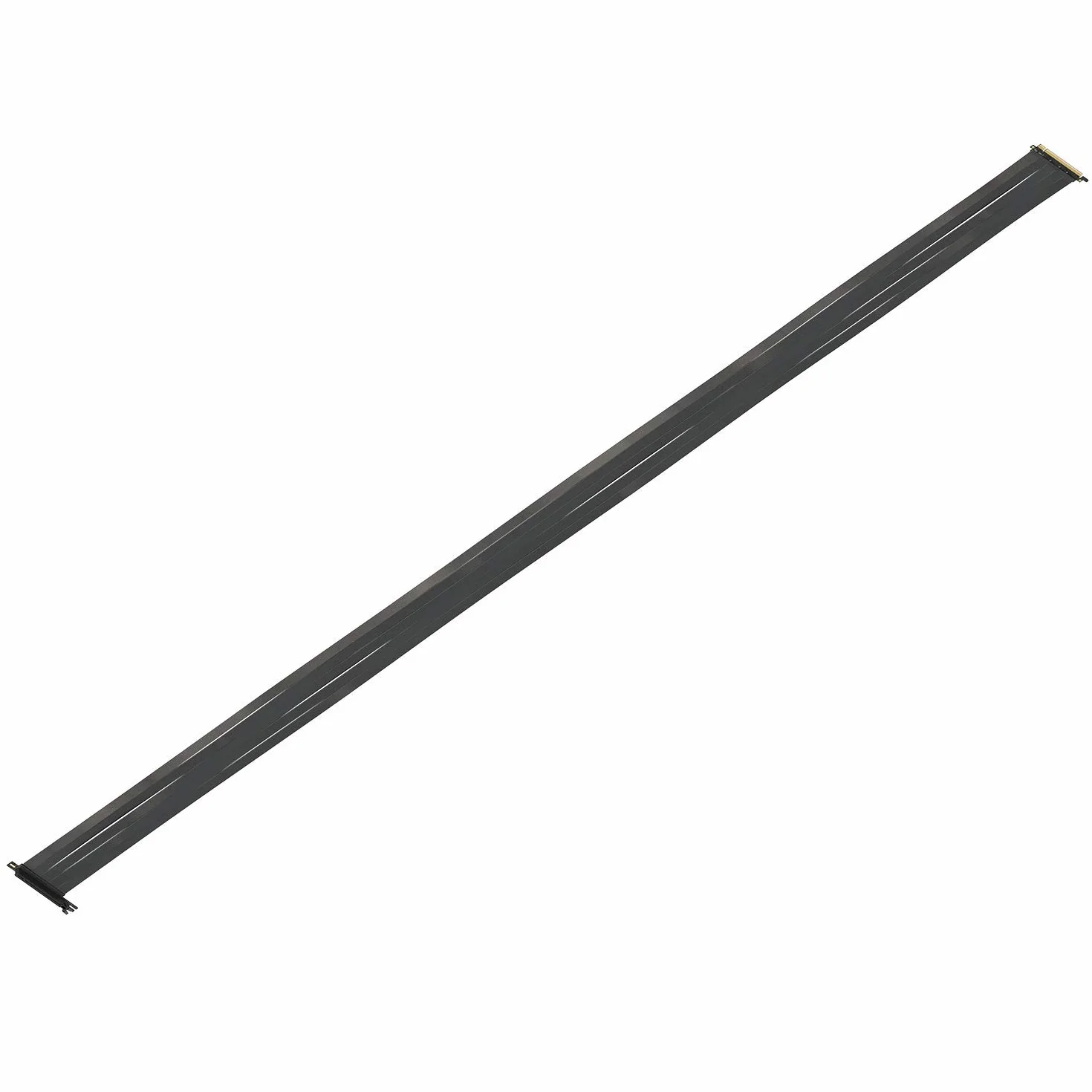 LINKUP Kabel PCIe 3.0 16x, 28AWG ekranowany, ekstremalnie szybki kabel przedłużający PCI Express Riser 2020 Rev., gniazdo 90°, 200 cm