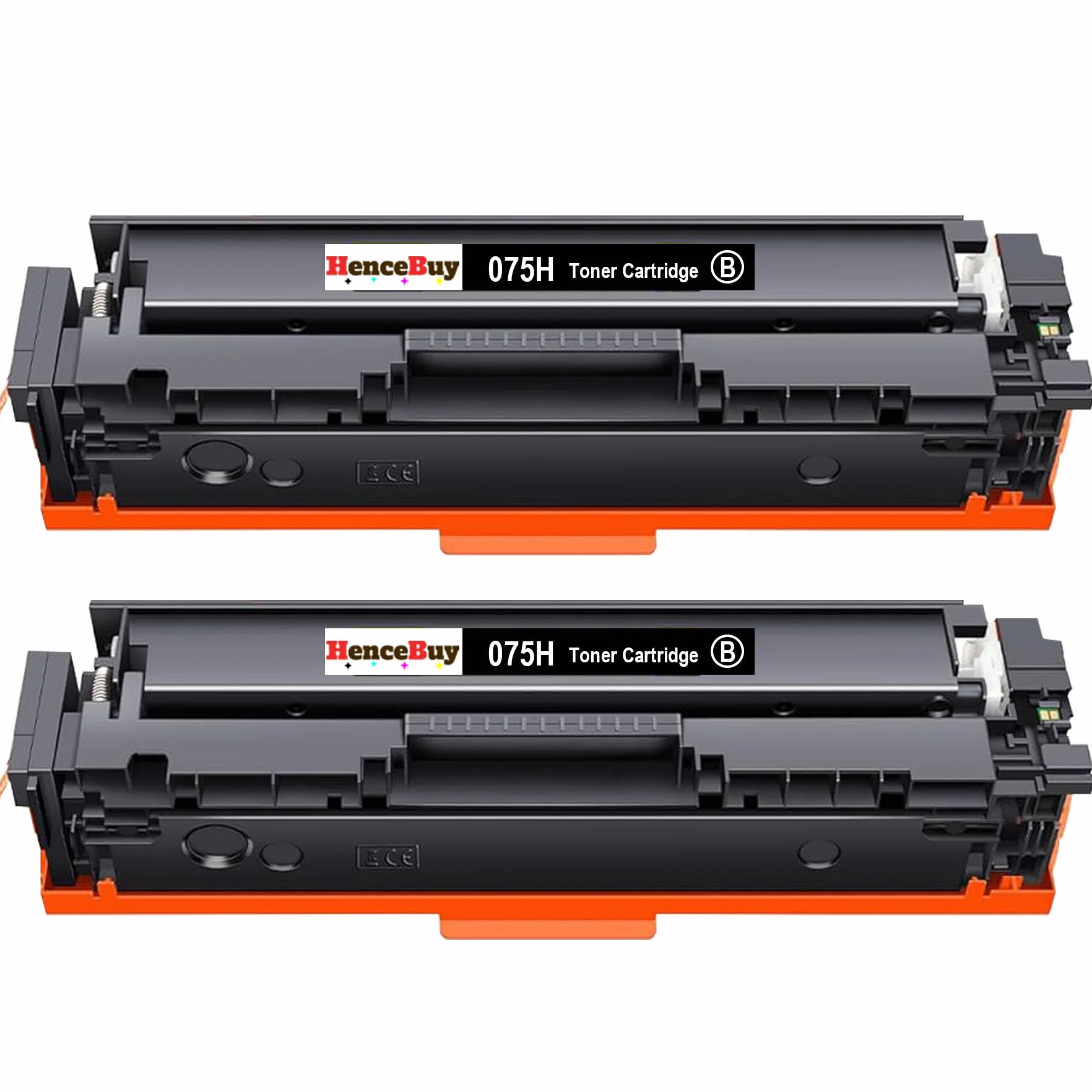075H Czarny toner kompatybilny z Canon 075 075H (2 czarny) | Kompatybilny z Canon 075 075H dla ImageCLASS LBP646Cdw LBP647Cdw MF662Cdw MF663Cdw MF665Cdw tusz do drukarki