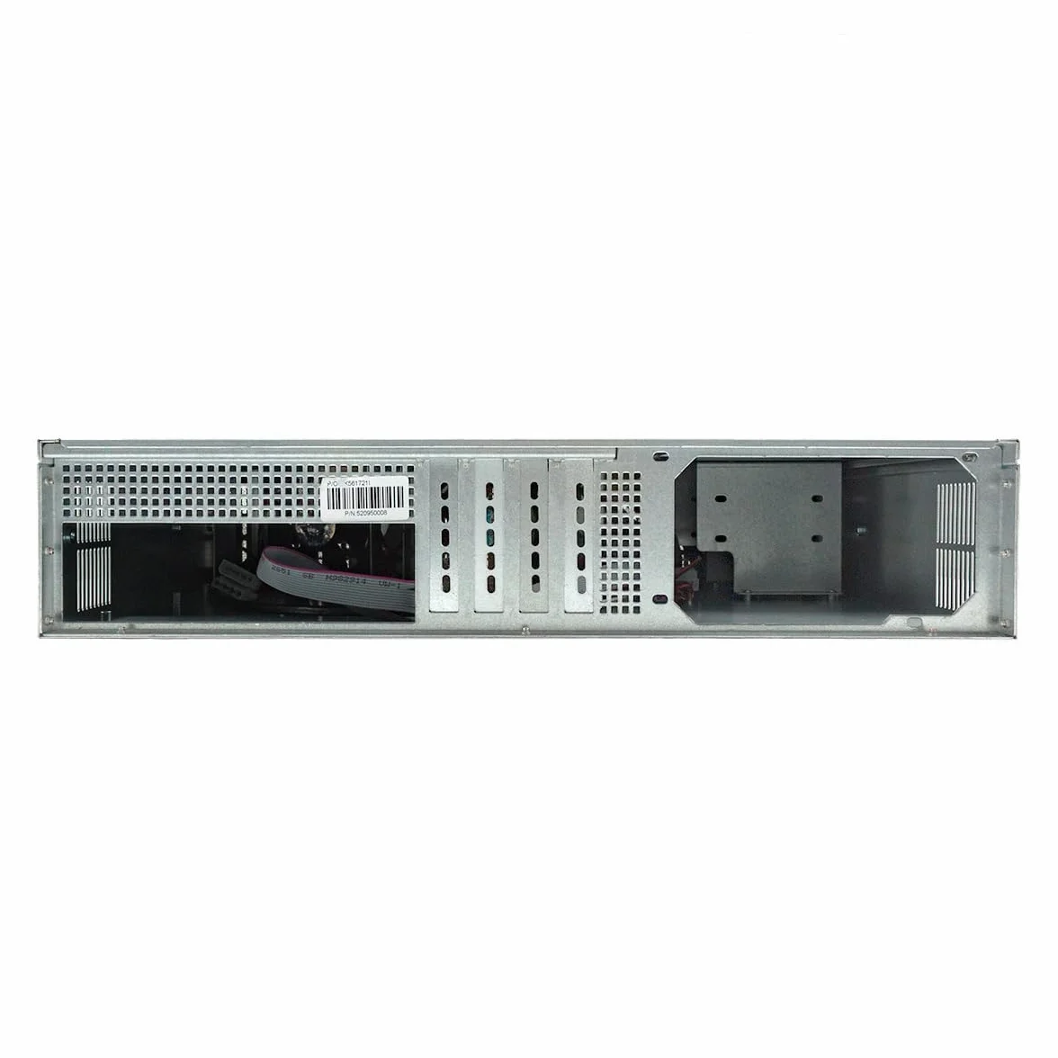 Unykach Obudowa Rack 2129 19" 2U - Silver/Black 1*USB 3.0 + 1*USB 2.0