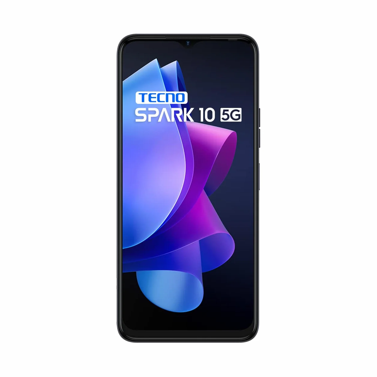 Tecno Mobile Spark 10 5G smartfon z systemem Android, Dual SIM, wyświetlacz 1612 x 720 HD+, 4 GB RAM, 64 GB pamięci, Octa-Core, podwójny aparat 50 Mpx, Meta Black