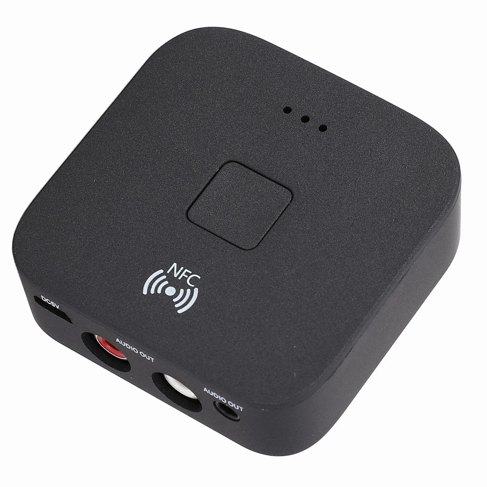 Adapter Odbiornika Audio Bluetooth 5.0, Bezprzewodowy Odbiornik Bluetooth NFC z Zestawem Głośnomówiącym do Systemu Dźwiękowego Strumieniowego Przesyłania Muzyki