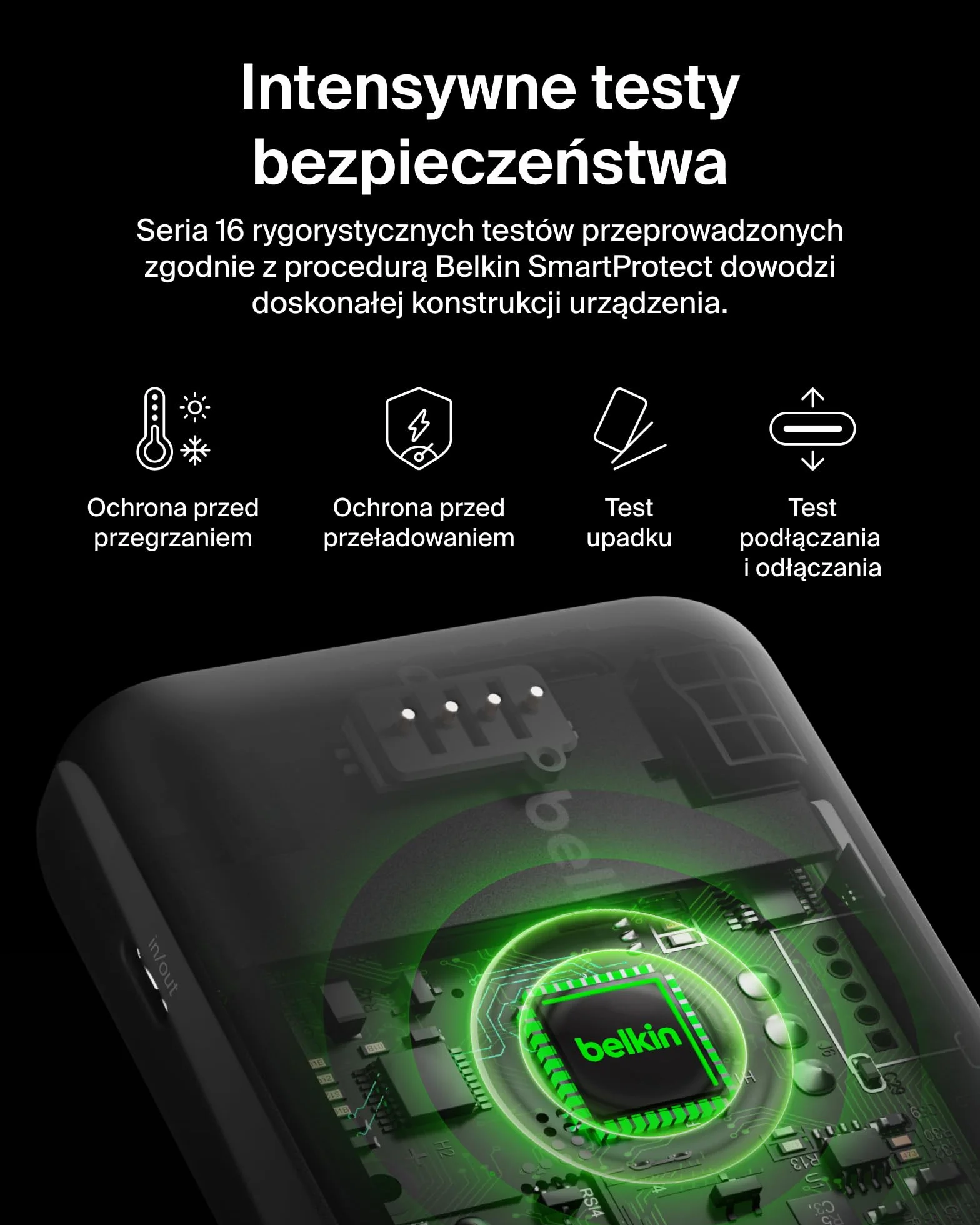 Belkin BoostCharge Powerbank 20 000 mAh z Wyświetlaczem – Różowy | Powerbank 20 000 mAh, 2 Porty USB-C i 1 Port USB-A, 20 W, do Podróży Samolotem, Naładowany, Odłączany Kabel USB-C w Zestawie