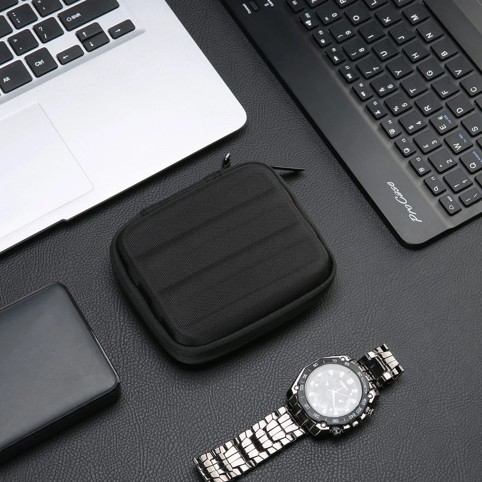 ProCase Etui do Samsung T7 Shield, twardy futerał EVA, odporny na wstrząsy, przenośny dysk SSD USB 3.2 1 TB