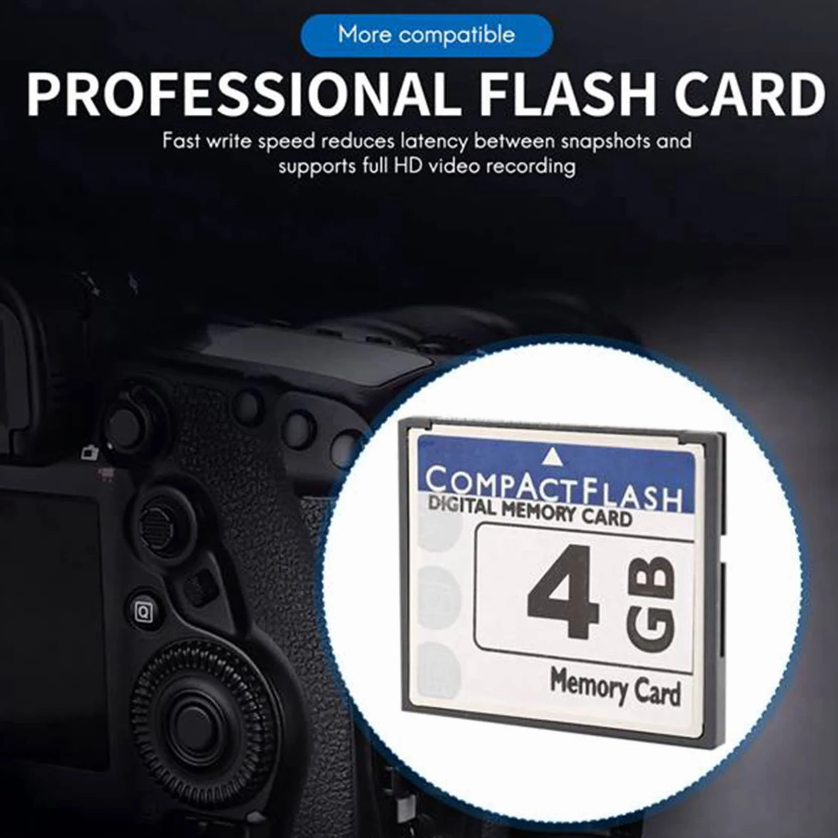 ISTOVO Compact Flash Karta Pamięci 4 GB