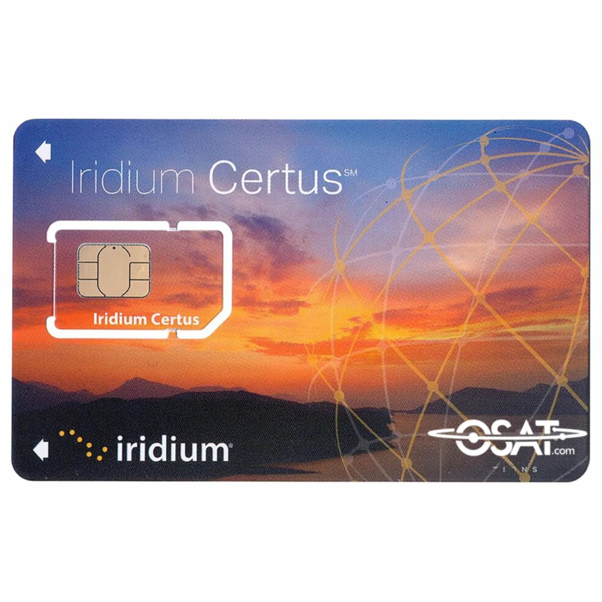 Iridium Certus Karta SIM dla Iridium Go! Exec