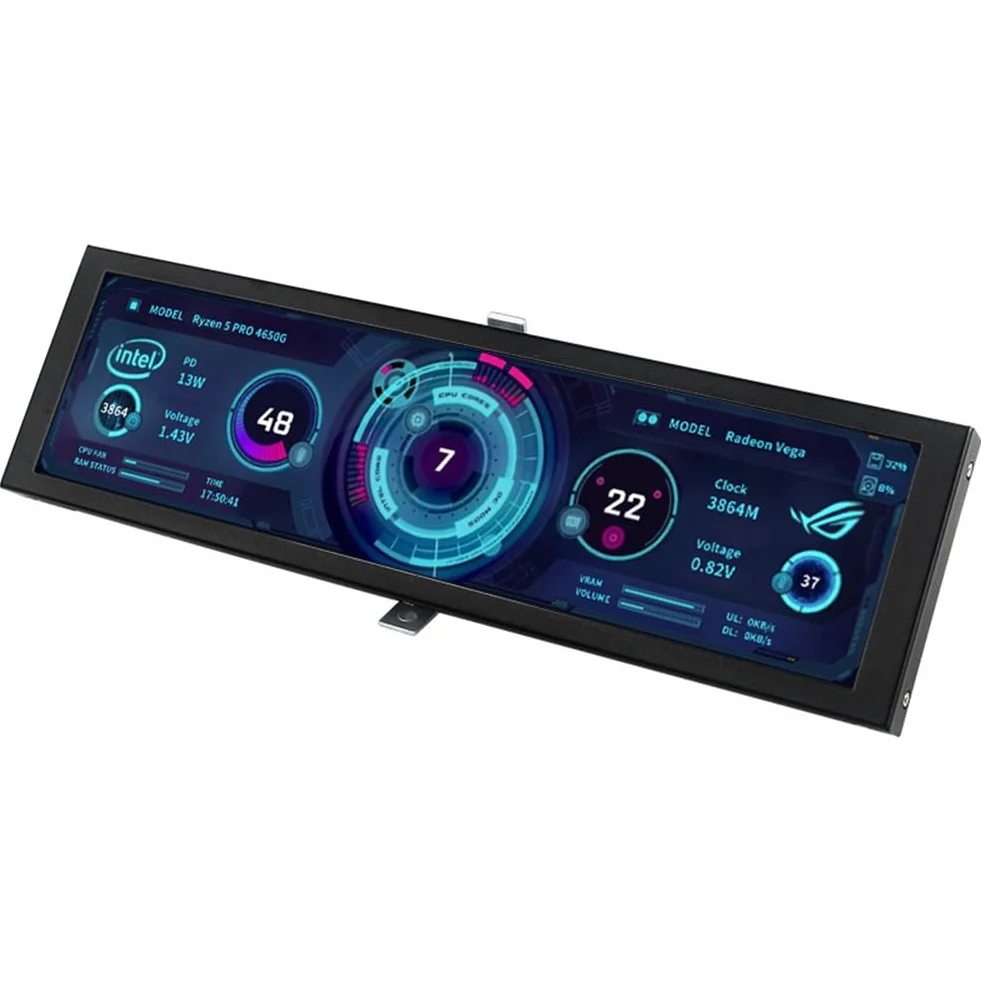 CPU GPU RAM monitor komputerowy 9,2 IPS USB dodatkowy ekran Turing Smart Screen do monitorowania i wyświetlania komputera