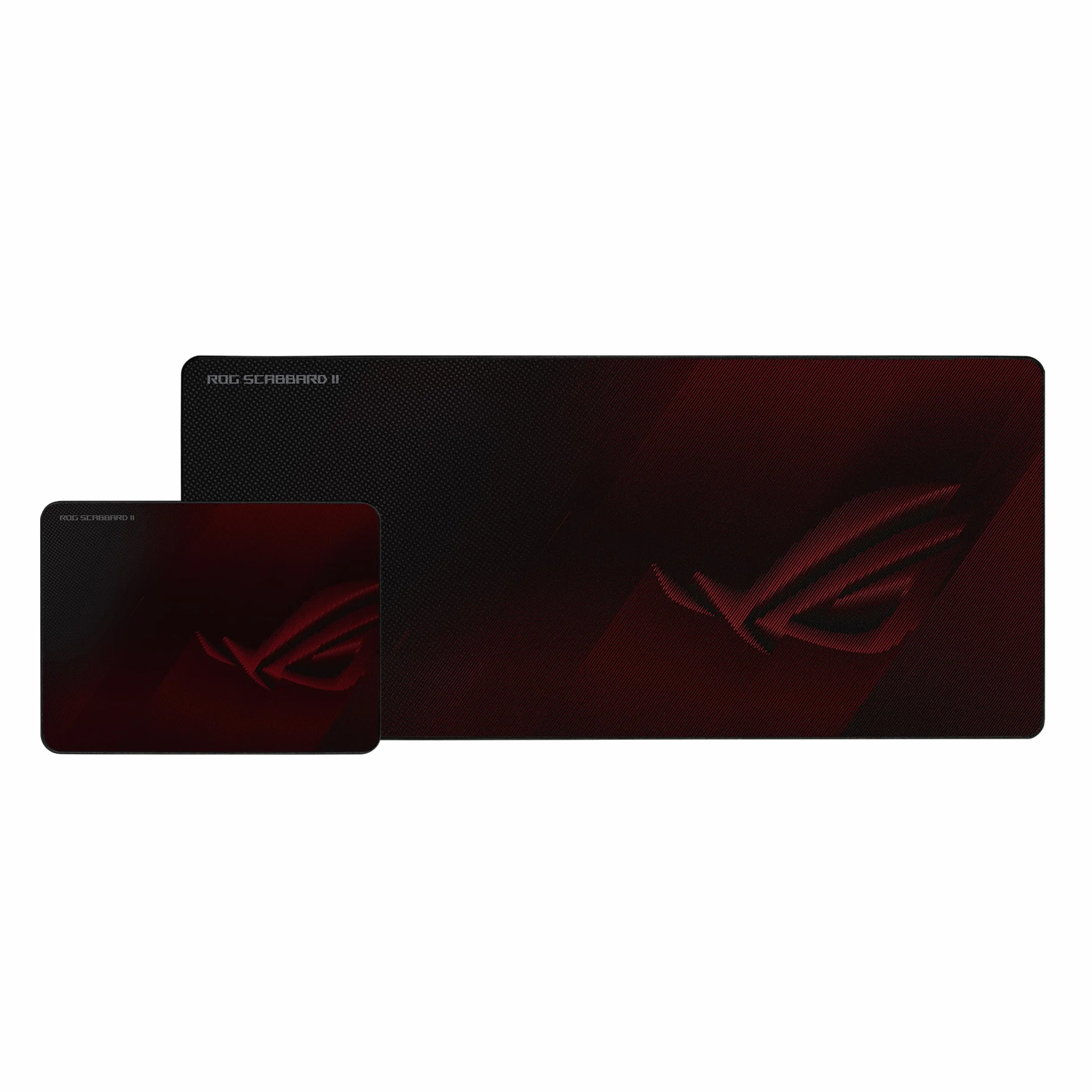 ASUS ROG Scabbard II podkładka pod mysz do gier, nanotechnologia Smooth Glide Tracking, powłoka ochronna do wody, oleju, pyłoszczelna powierzchnia, płaskie szwy antyray, antypoślizgowa gumowa podstawa