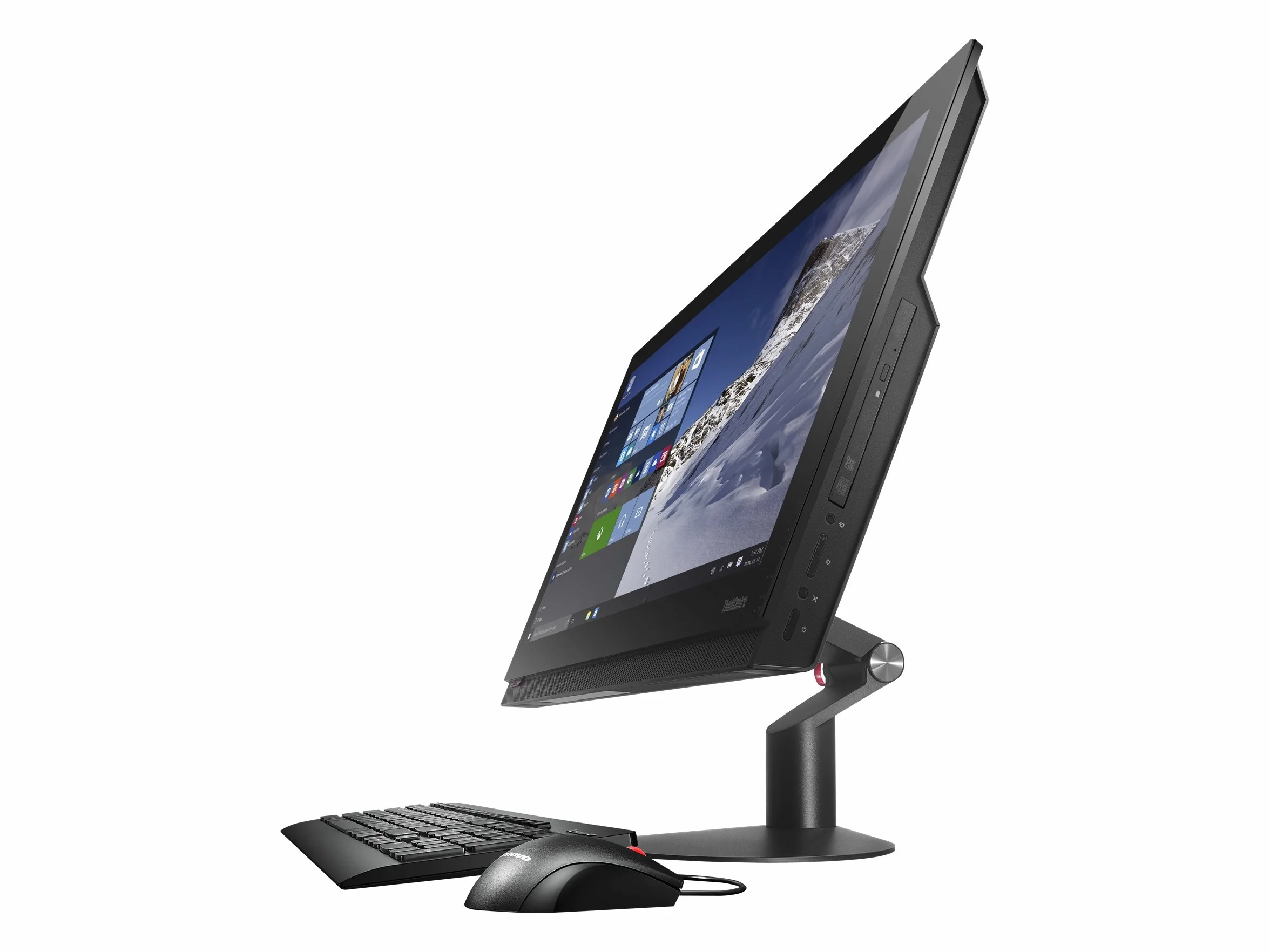 Lenovo 10F3000DGE All-in-One 58,4 cm (23") komputer stacjonarny (Intel Core i5 6500 vPro, 8 GB RAM, 1 TB HDD, Win 7 Pro)