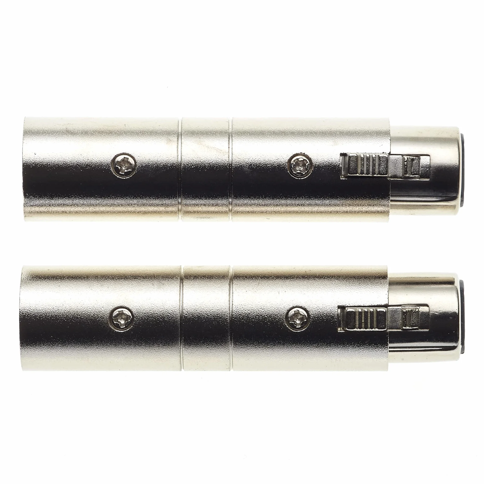 XLR Coupler Male To Female | Phase Reverse Adapter For Instrument Cables And Mic Extender | 2 Sztuki